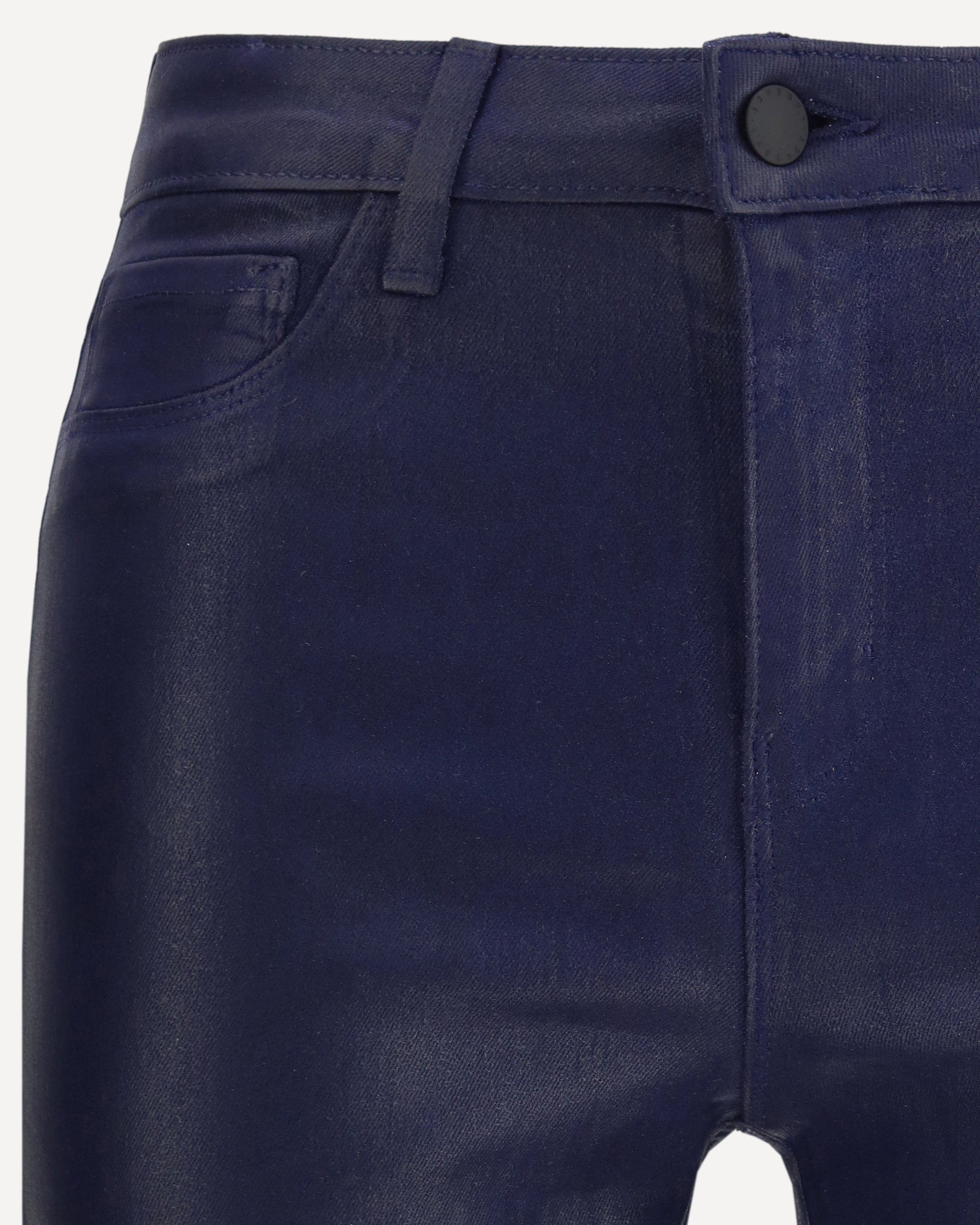 L'Agence Kendra Pants Coated Denim Jeans