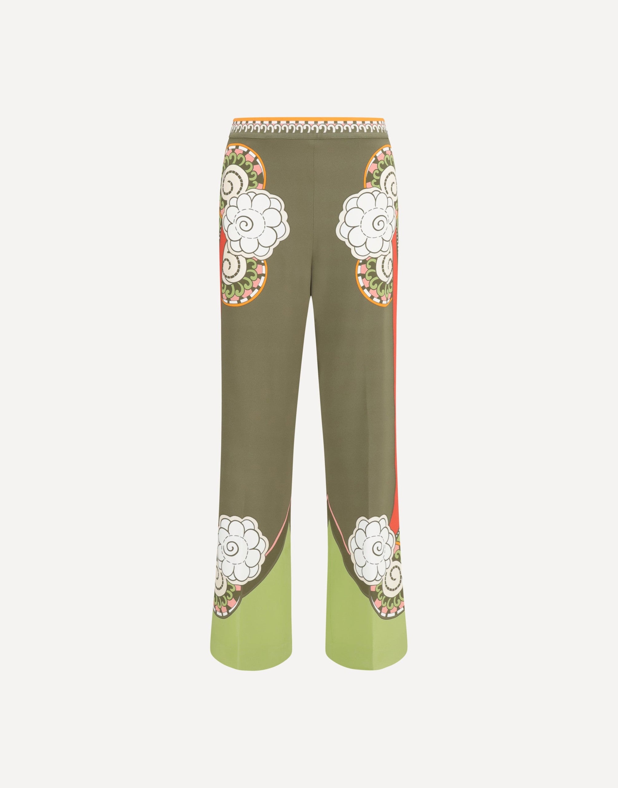 Pantaloni a gamba dritta La Double J con stampa Ambrosia