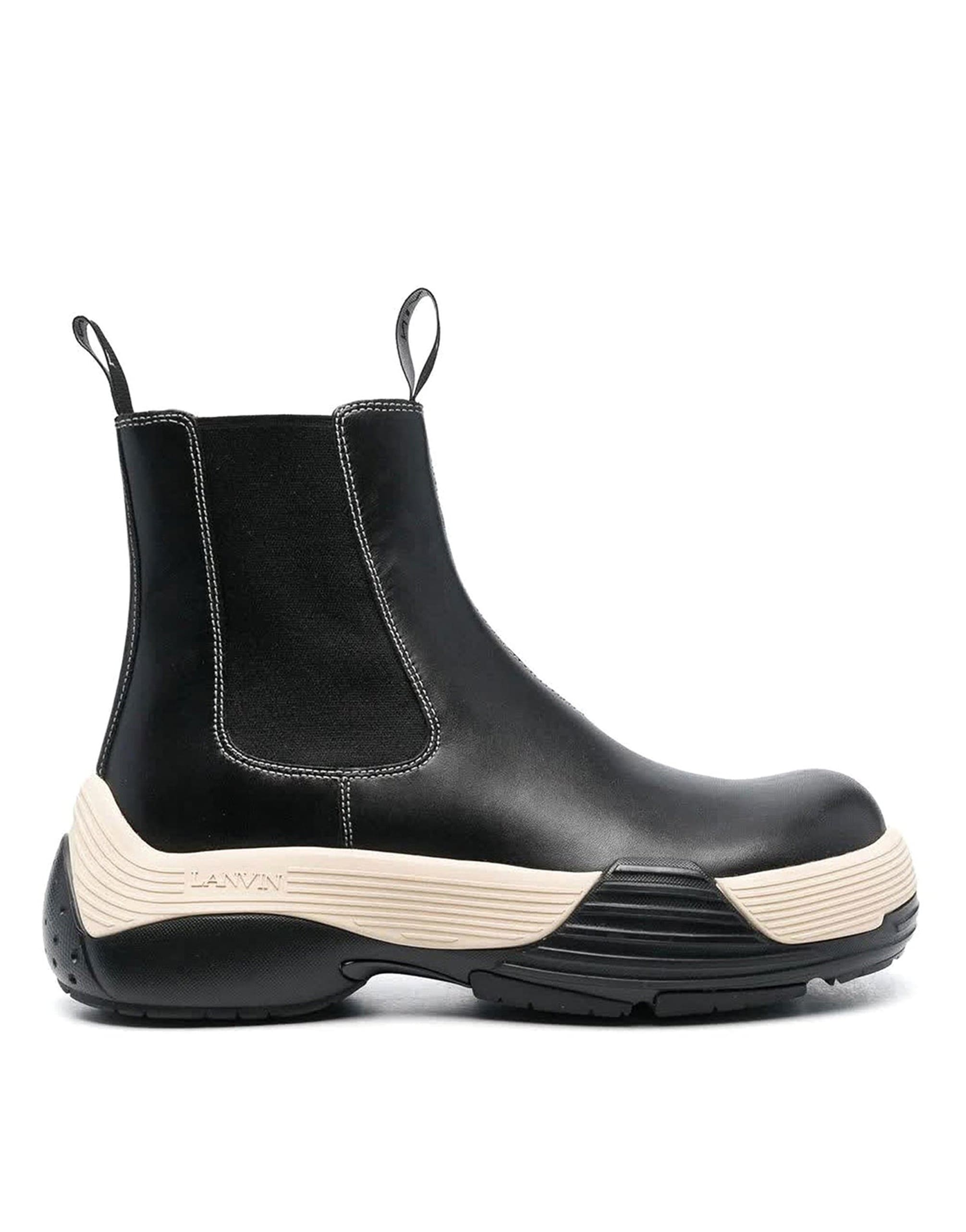 Lanvin Calf Leather Ankle Boots
