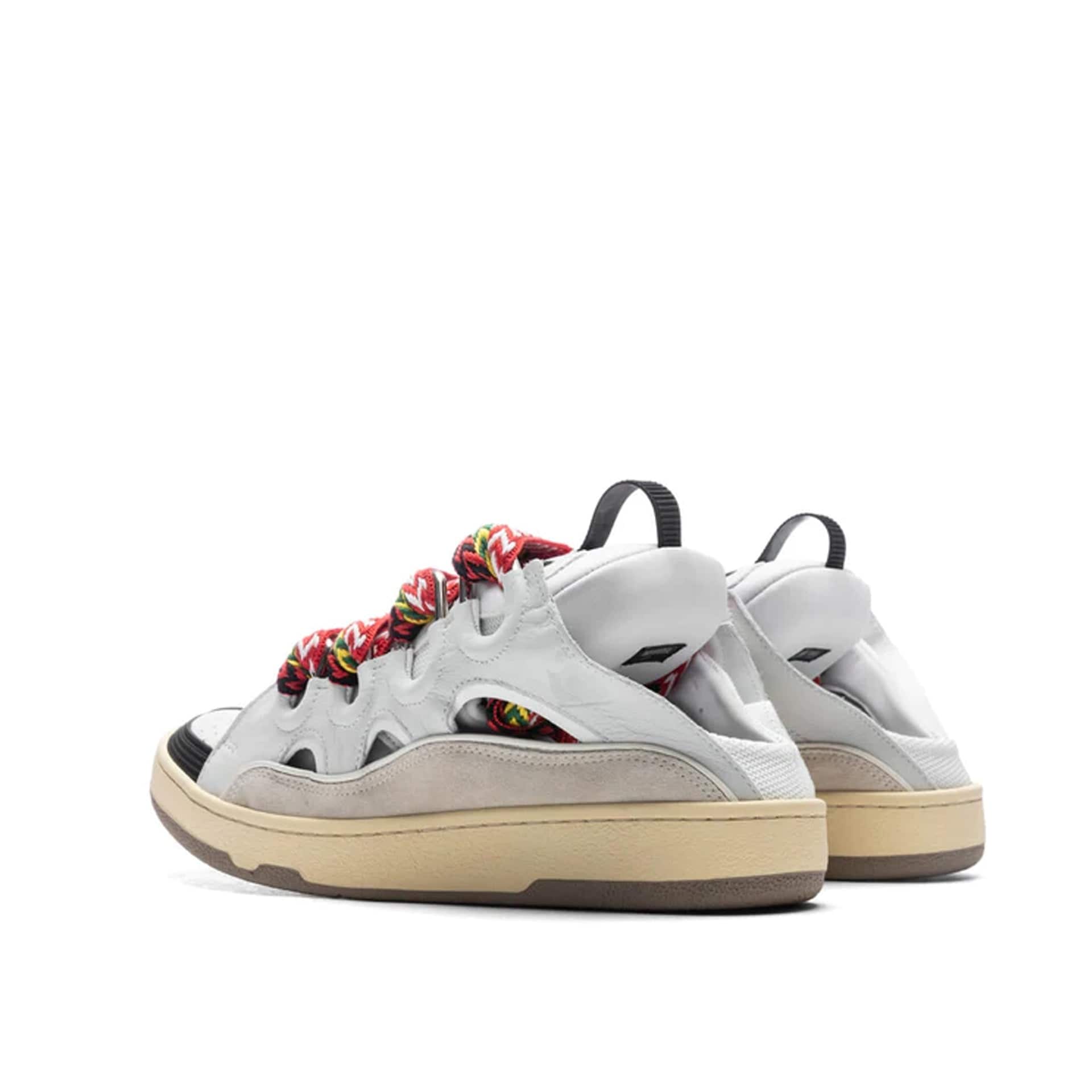 Lanvin Calf Leather Curb Mules Sneakers