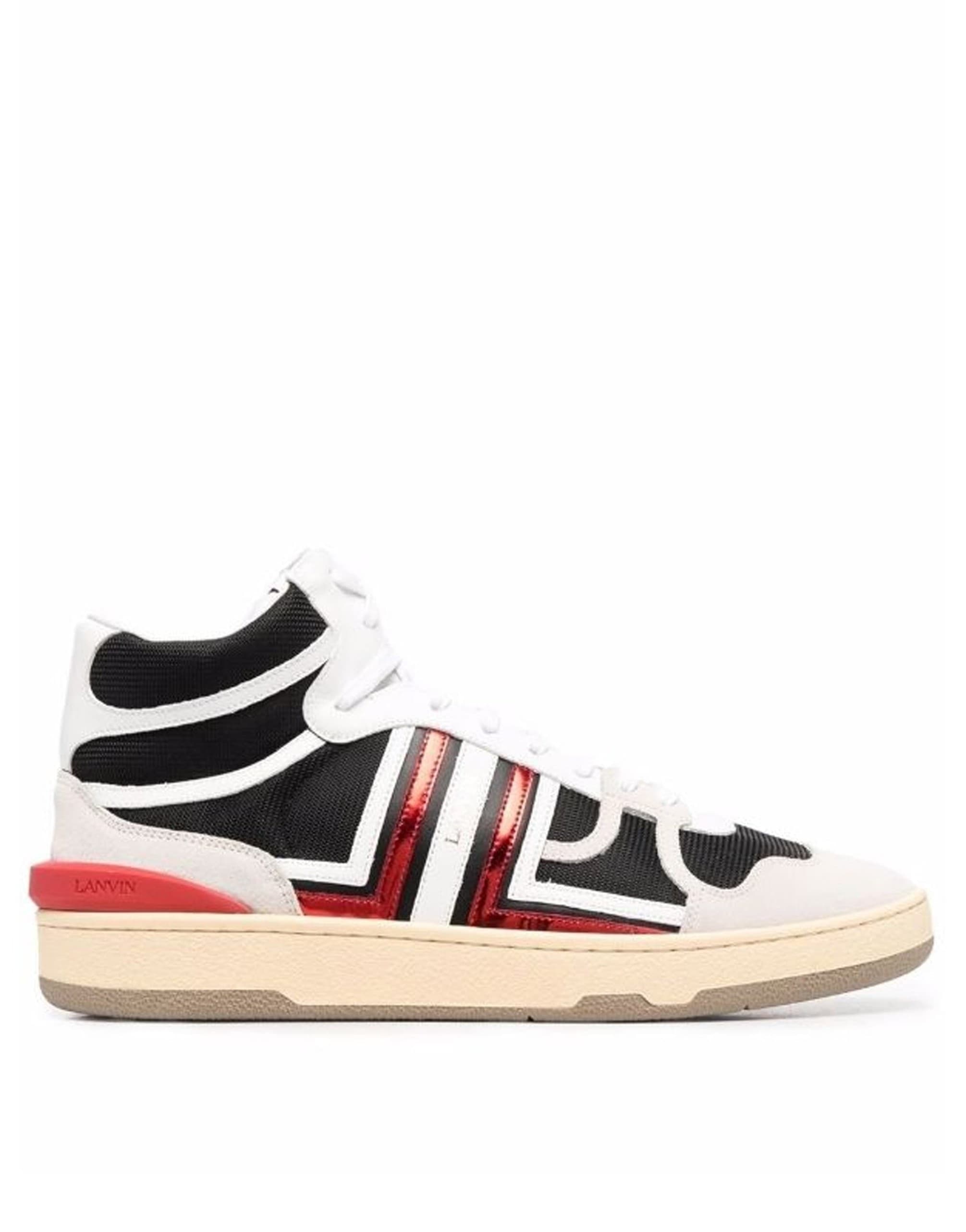 Lanvin Clay High-Top Sneakers