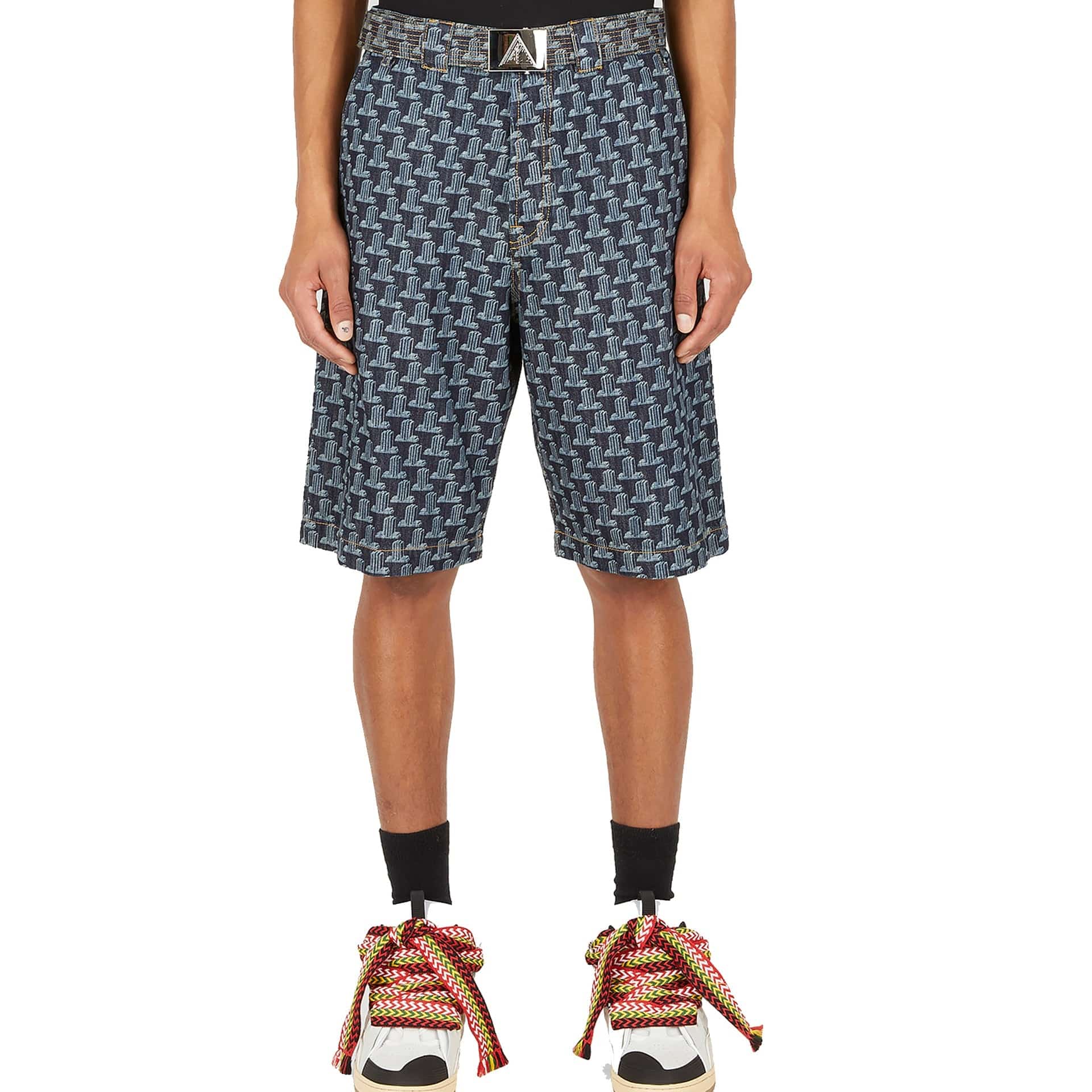 Lanvin Column Monogram Shorts - alternate view