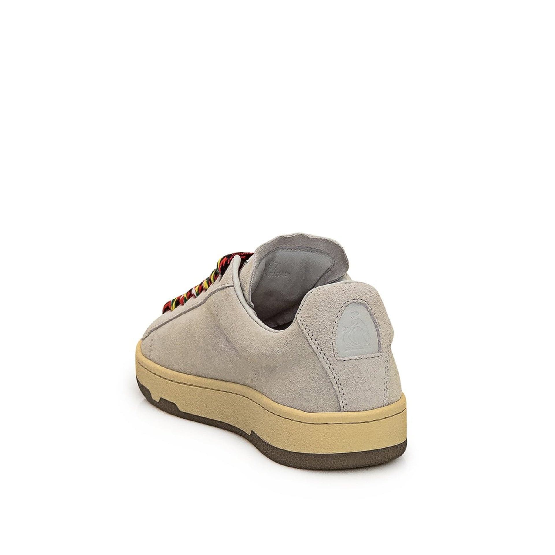 Lanvin Curb Sneakers In Suede Effect Leather