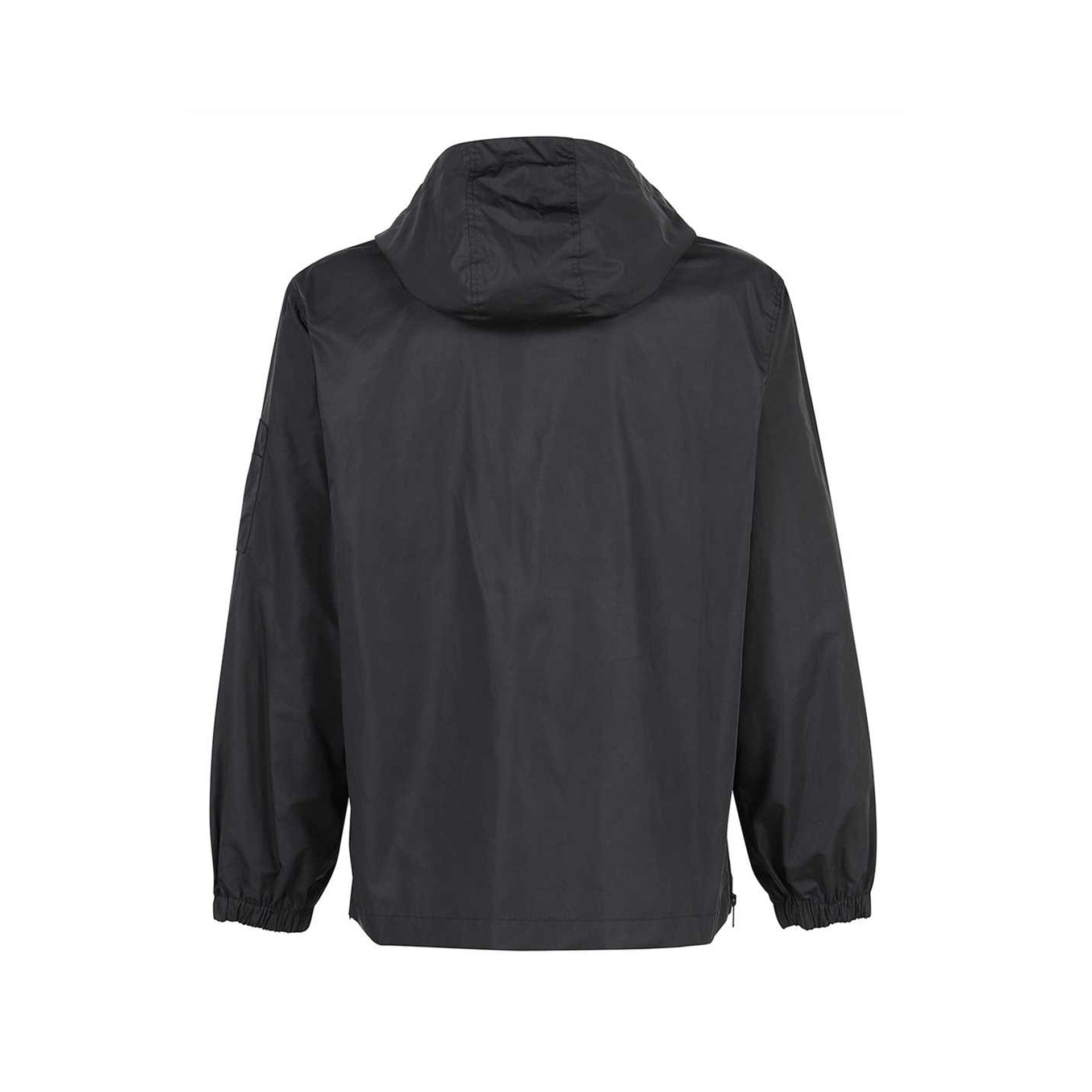 Lanvin Logo Hooded Windbreaker Jacket - alternate view