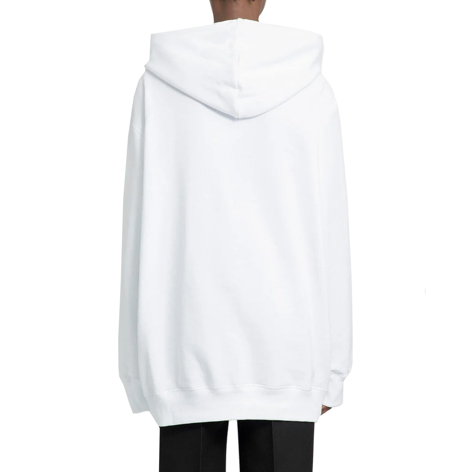 Lanvin Logo-Print Hoodie Dress