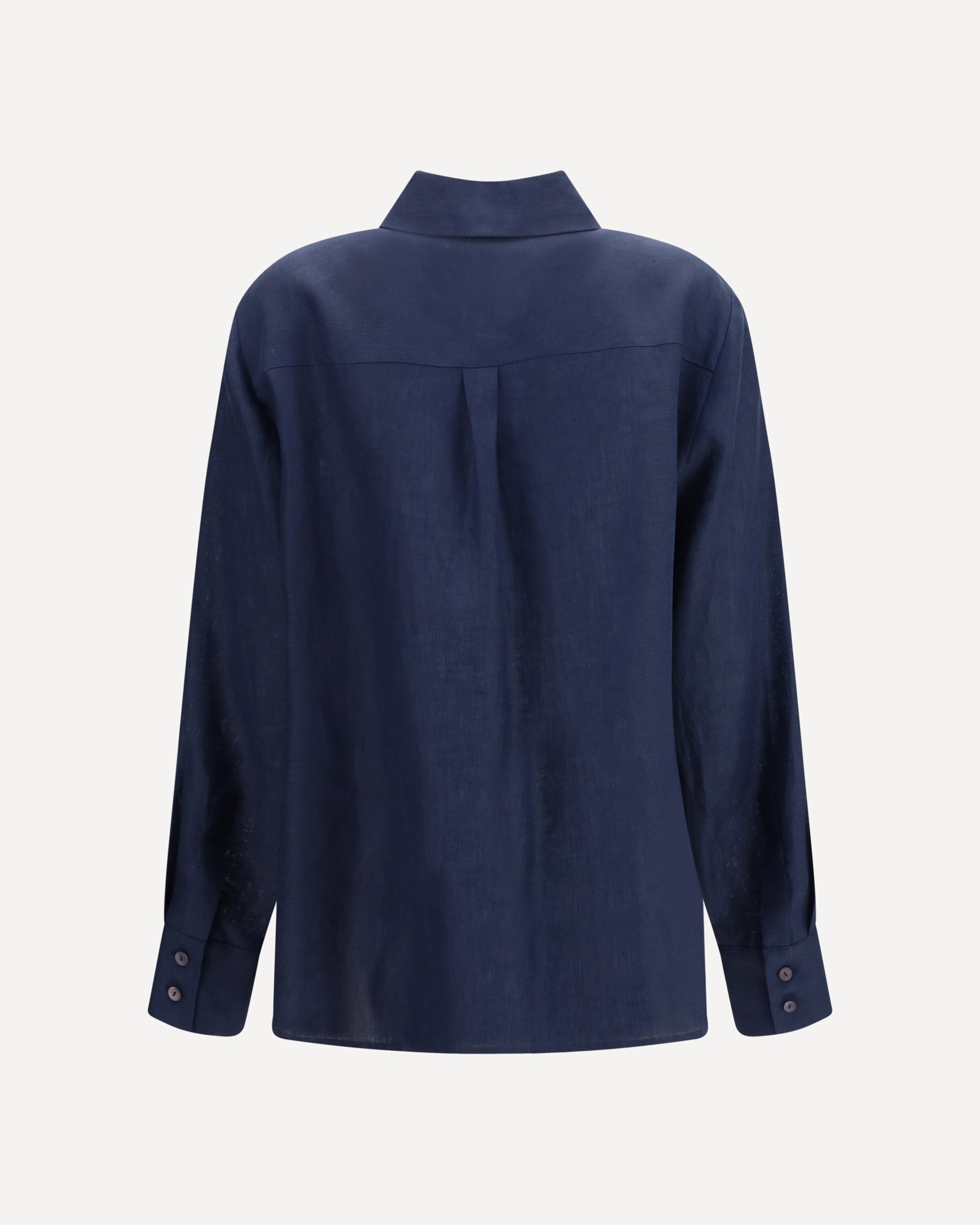 Lardini Long-Sleeved Linen Shirt - alternate view