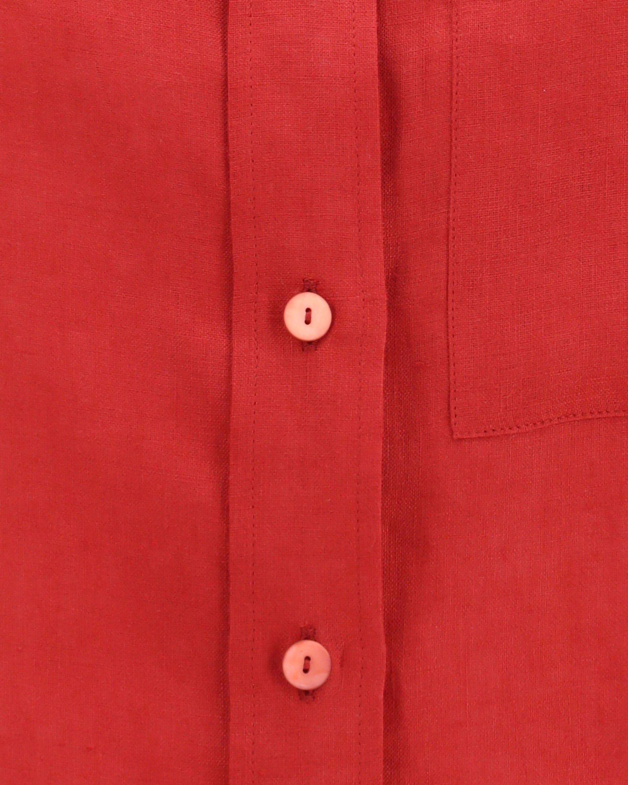 Lardini Long-Sleeved Linen Shirt