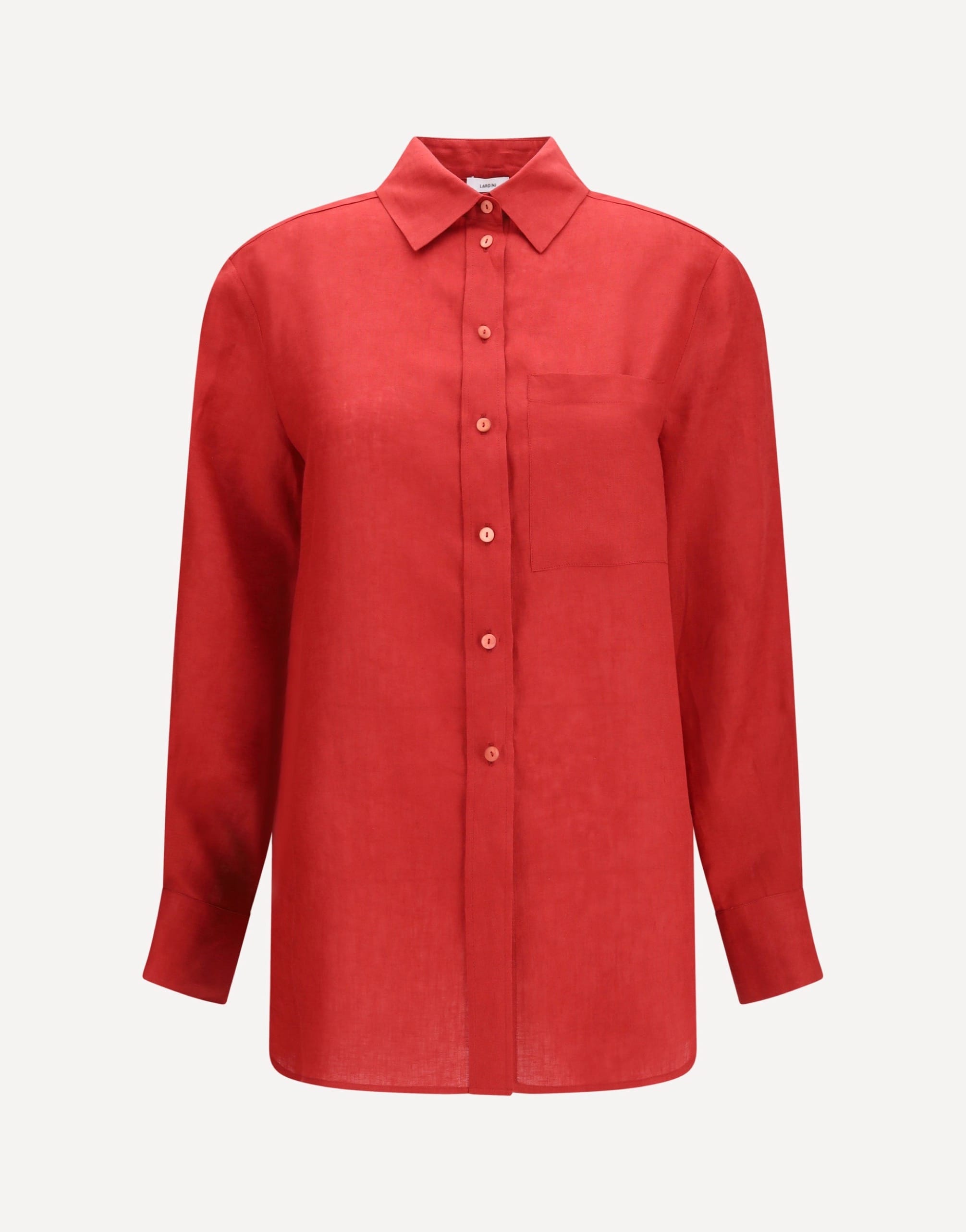 Lardini Long-Sleeved Linen Shirt