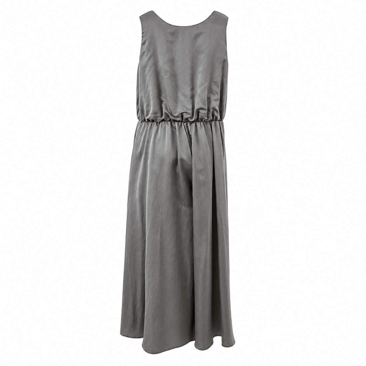 Lardini Lardini Sleeveless Draped V-Neck Maxi Dress