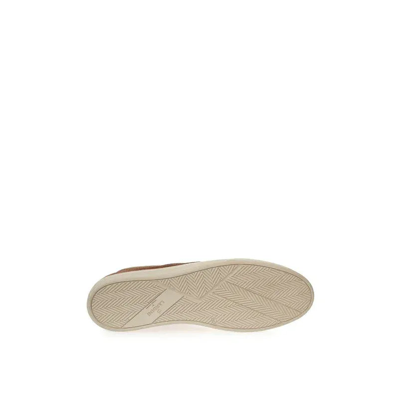 Lardini Lardini Suede Lace-Up Mid-Top Casual Sneakers