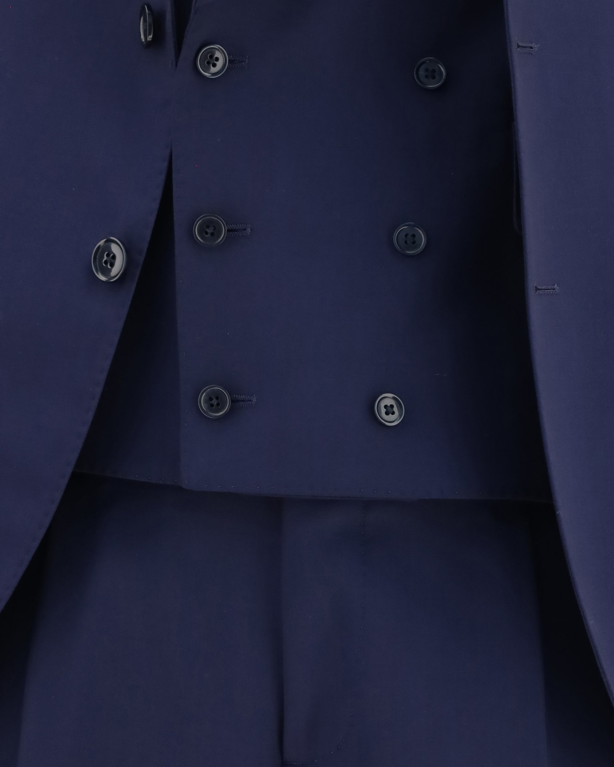Lardini Wool Double-Breasted Suit