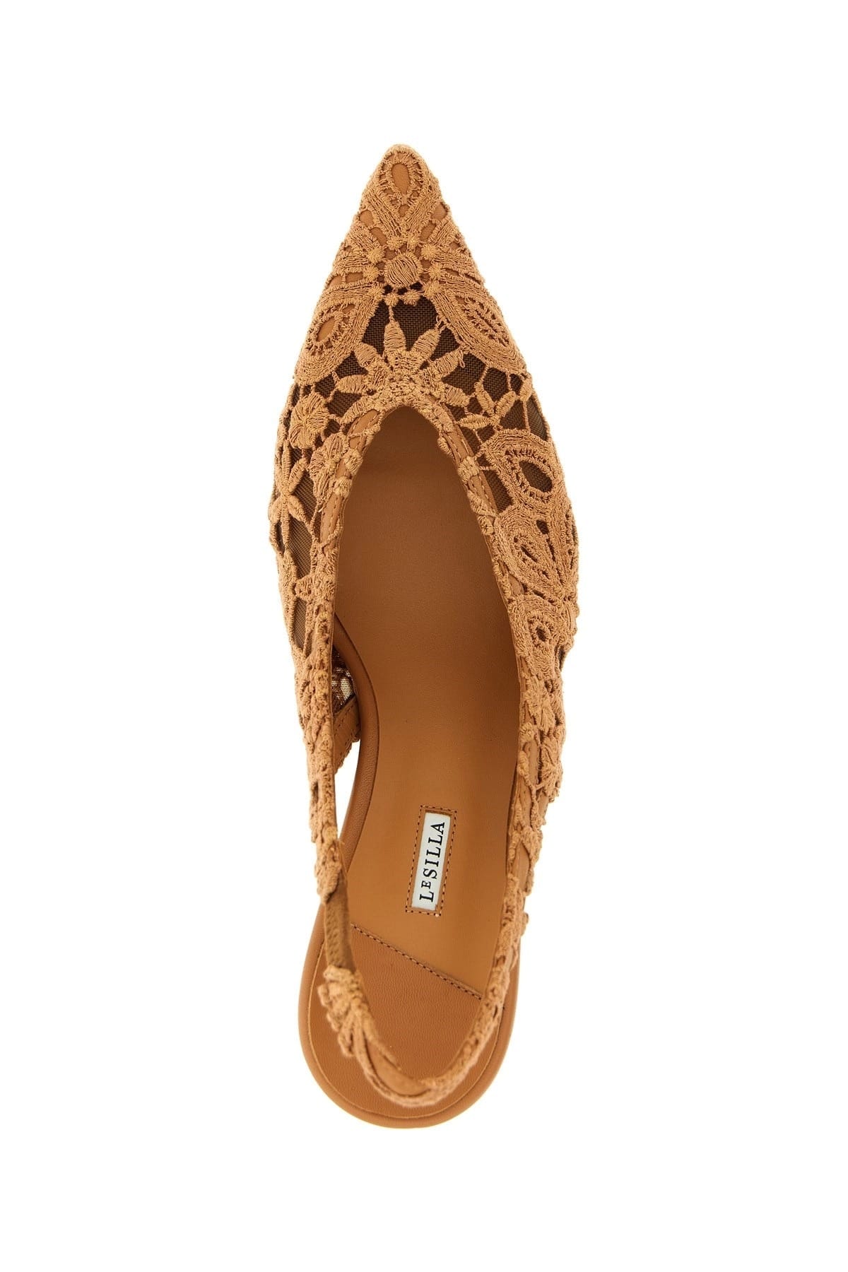LE SILLA LE SILLA Chantilly Macramé Slingback