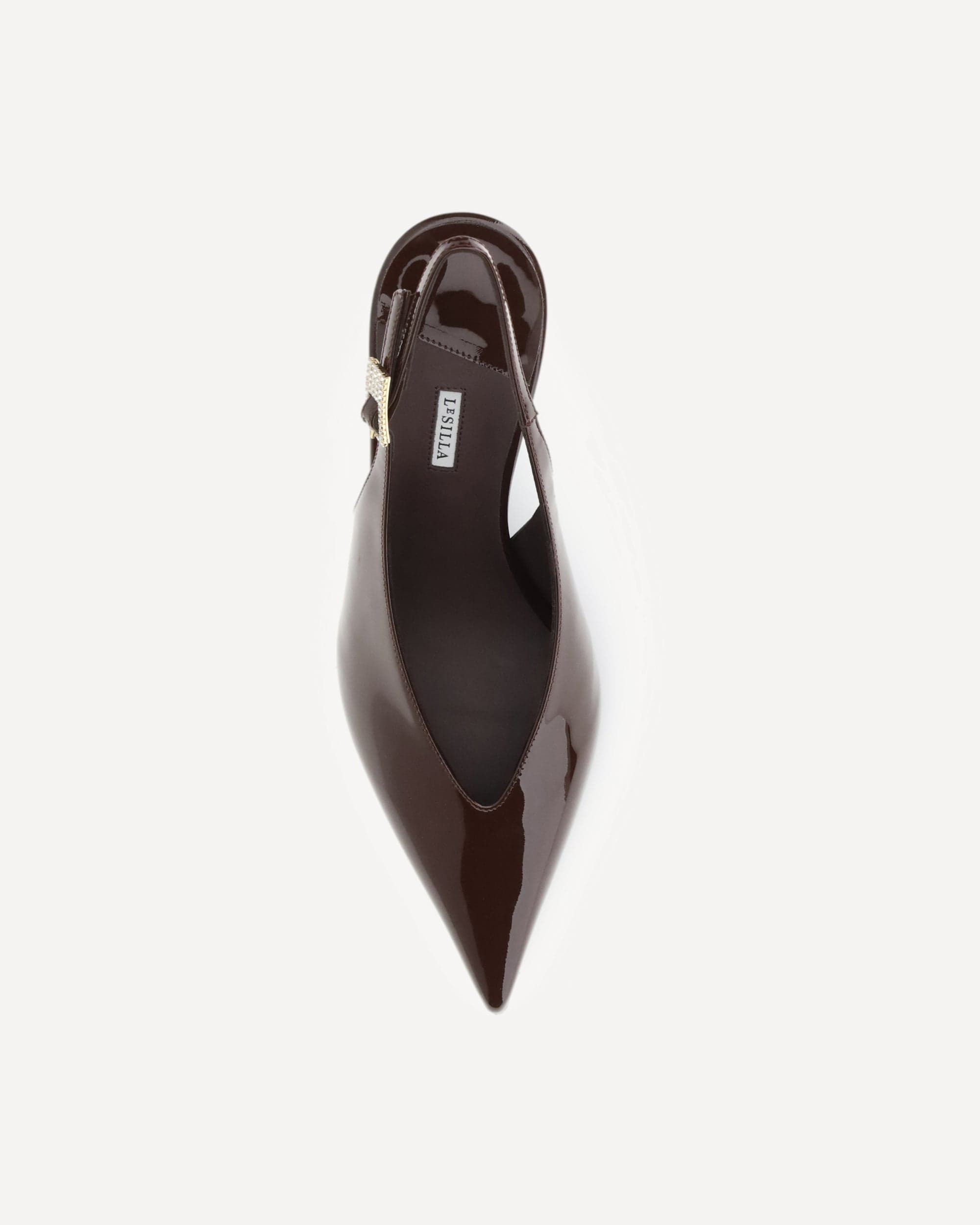 LE SILLA Clivage Décolleté Slingback Pumps