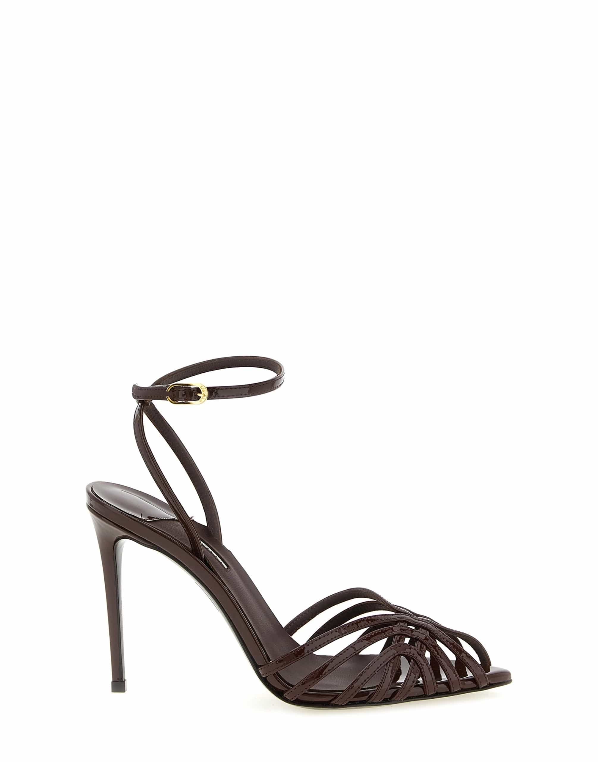 LE SILLA LE SILLA Embrace Patent Leather Sandals