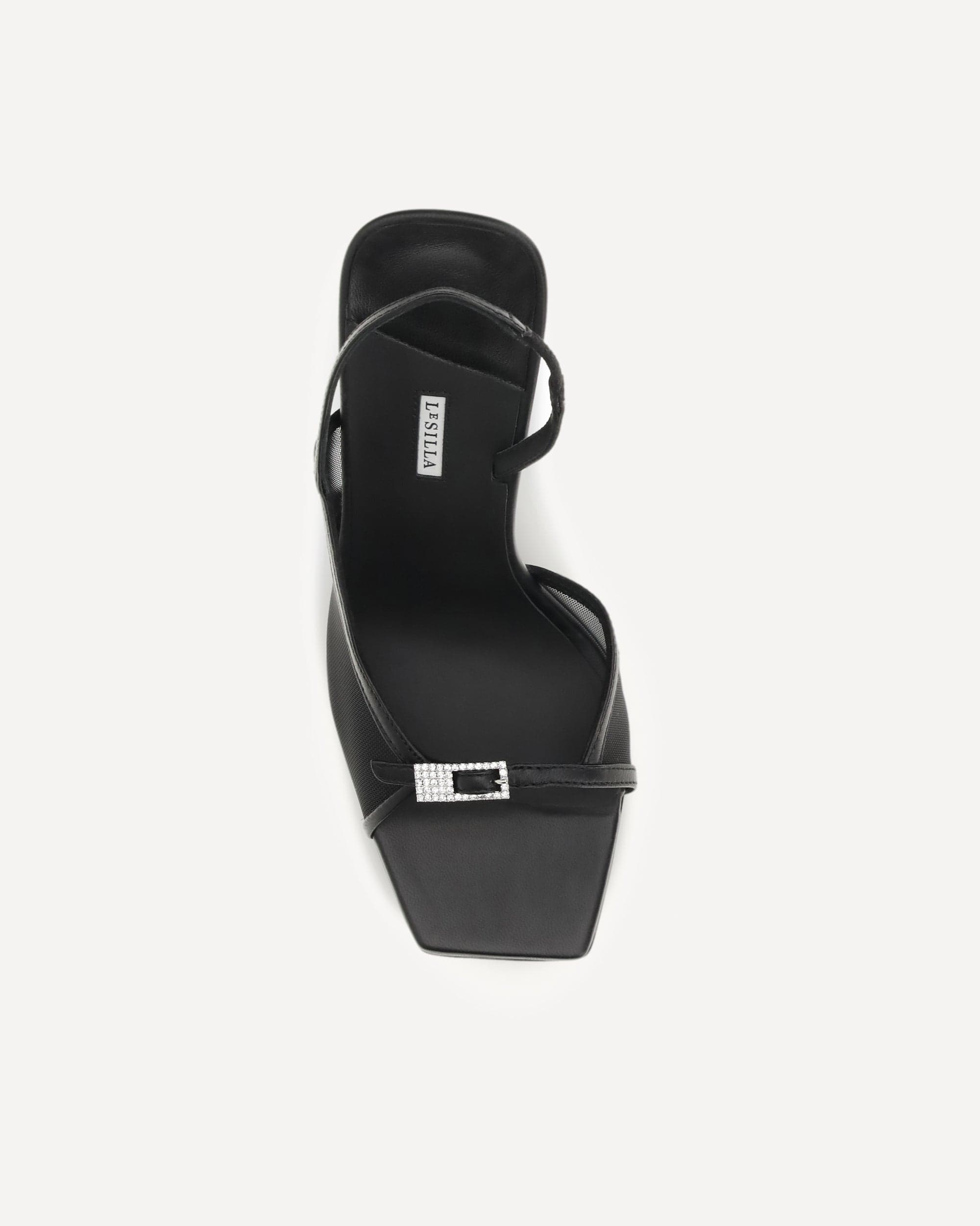 LE SILLA Vittoria Mesh Slingback Sandals