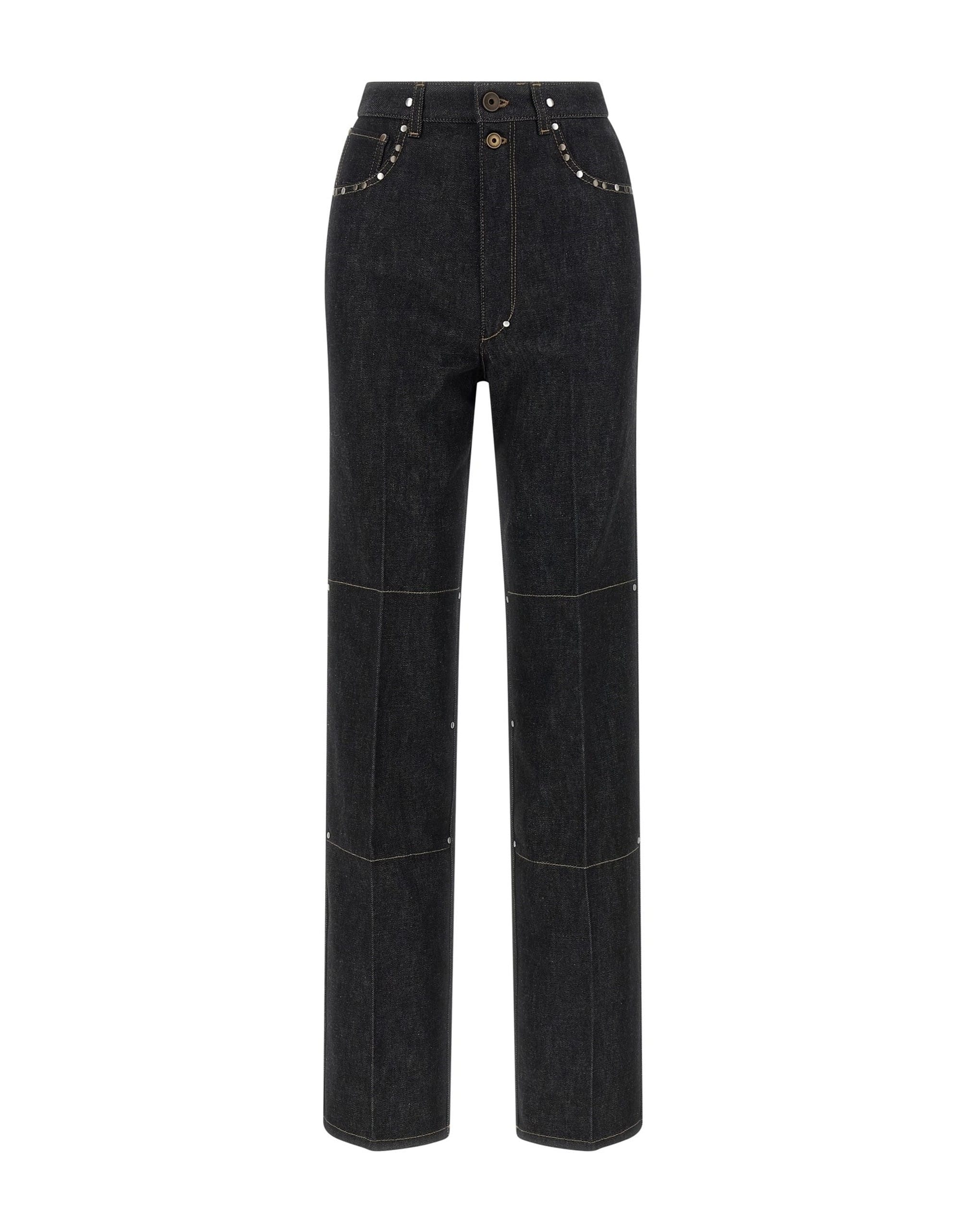 Lemaire Black Rivet Jeans