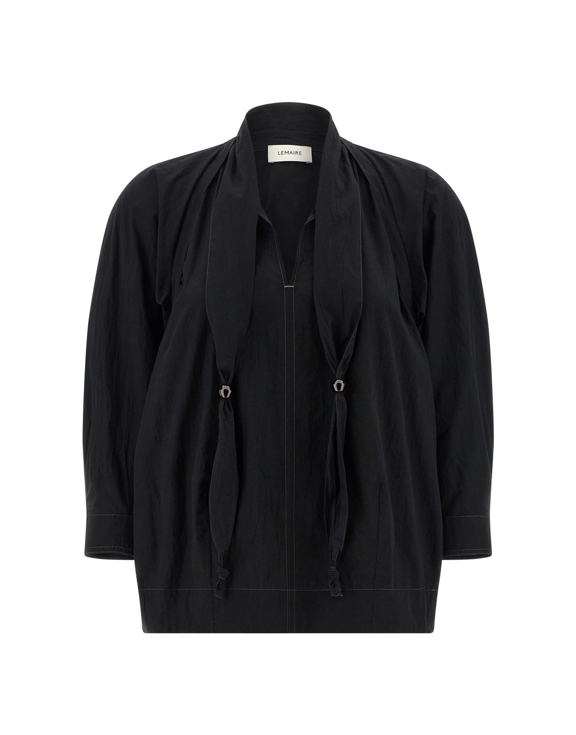 Lemaire Lemaire Cotton Blouse With Scarf