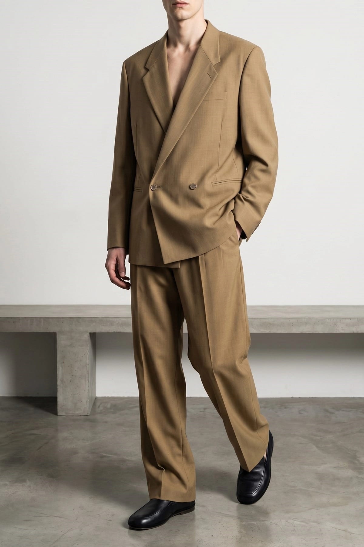 Lemaire Lemaire Db Tailored Double-Breasted Blazer