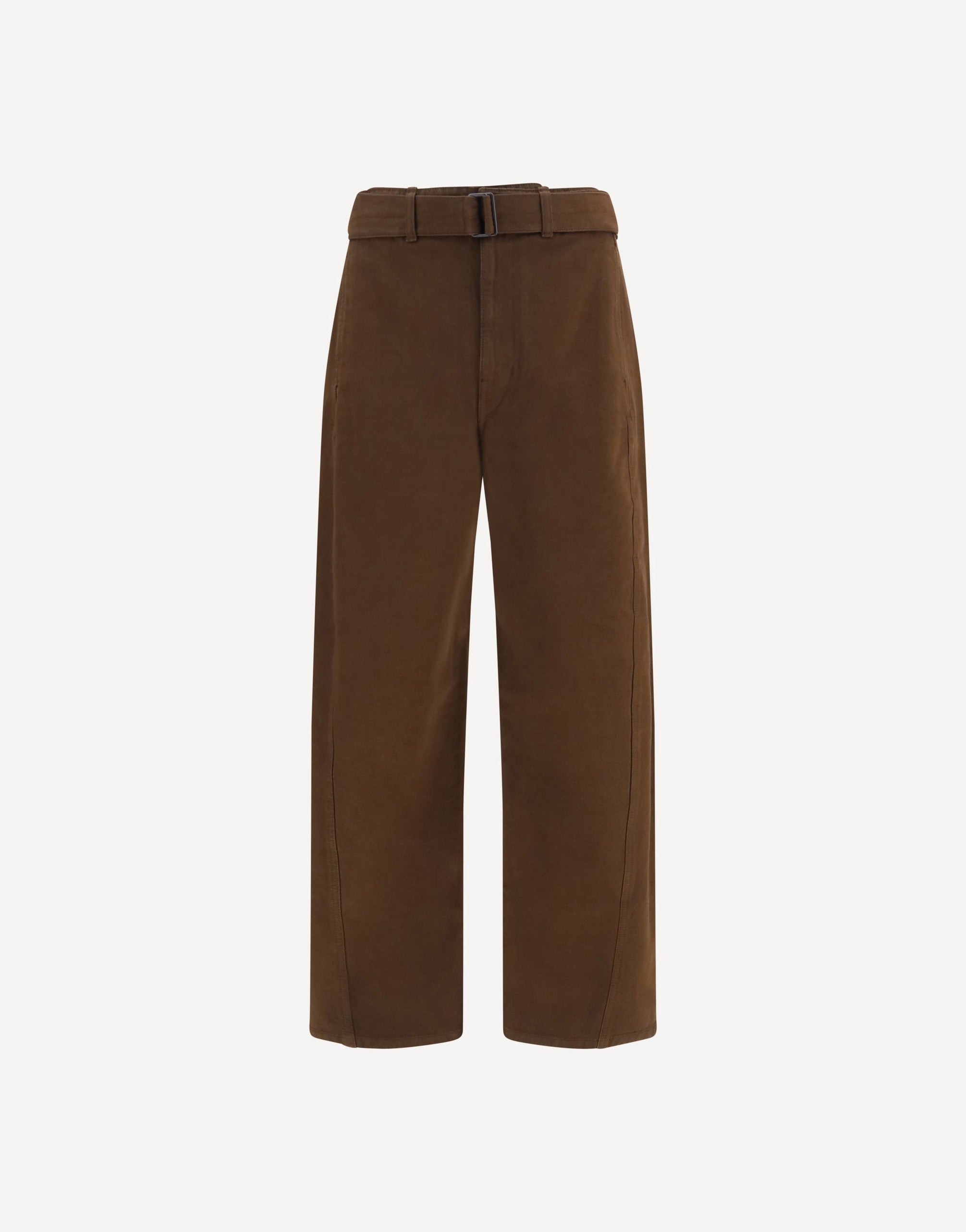 Lemaire Heavy Dyed Twill Belted Pants