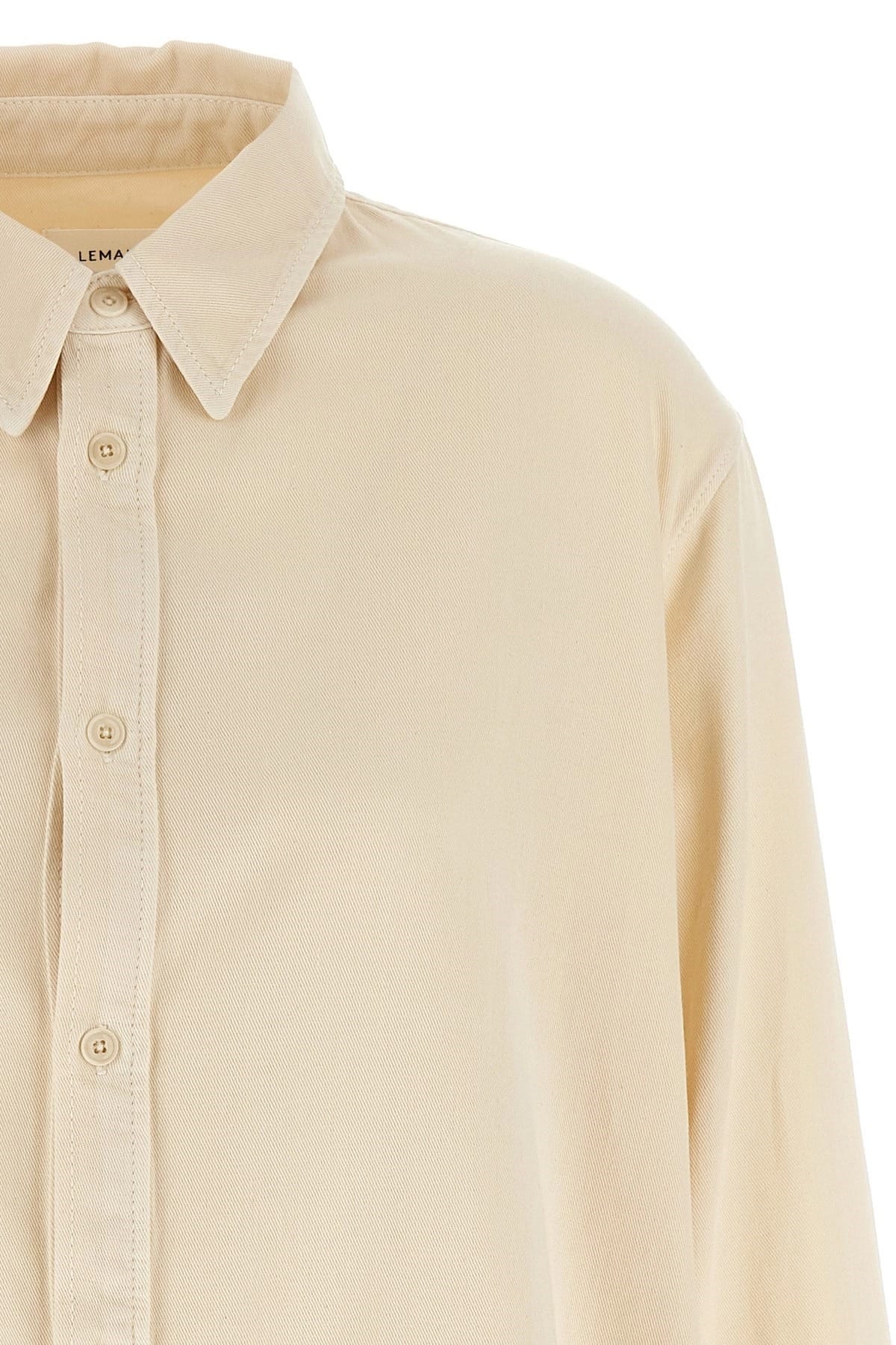 Lemaire Lemaire Relaxed Cotton Canvas Shirt