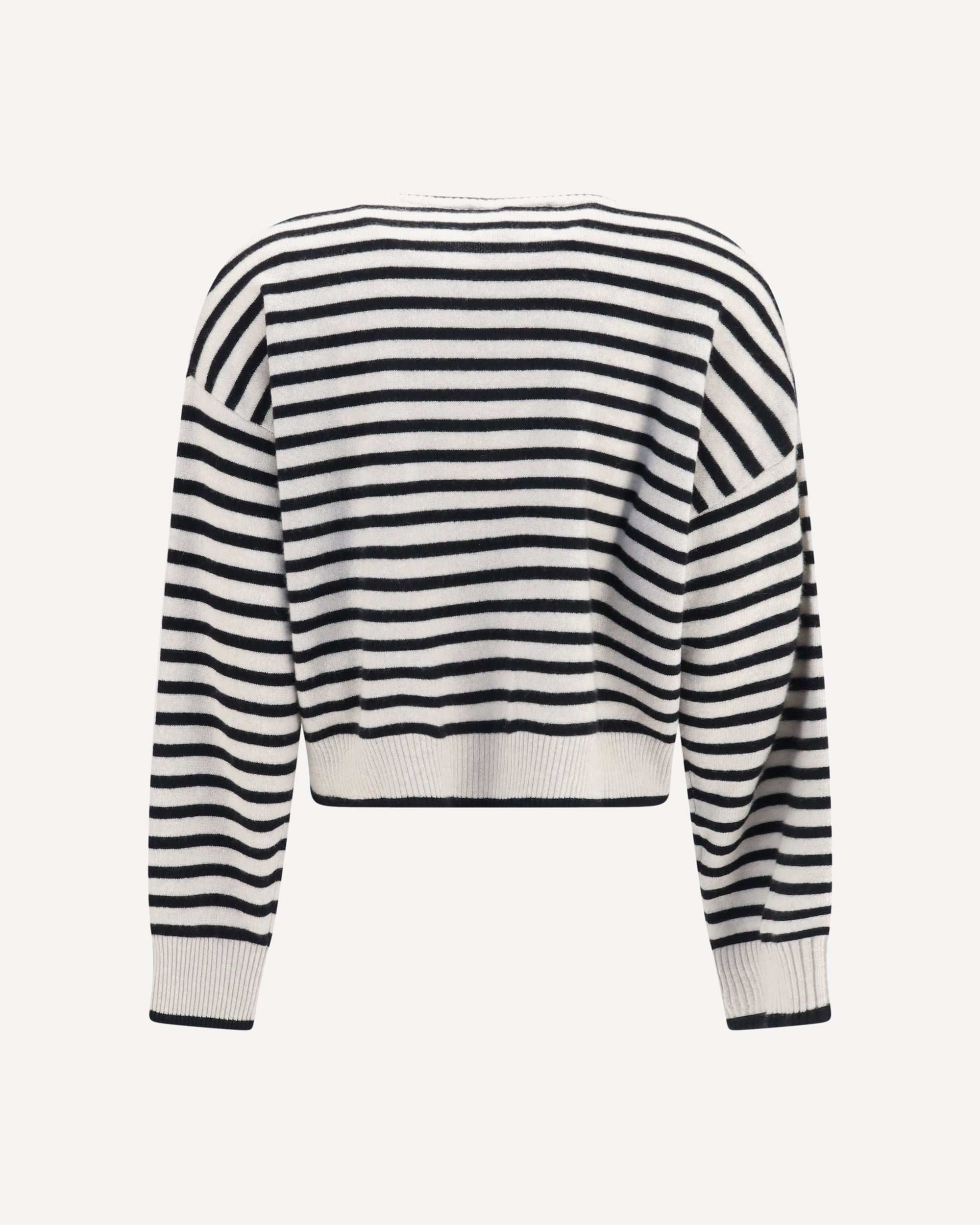 Lisa Yang Marit Striped Cardigan