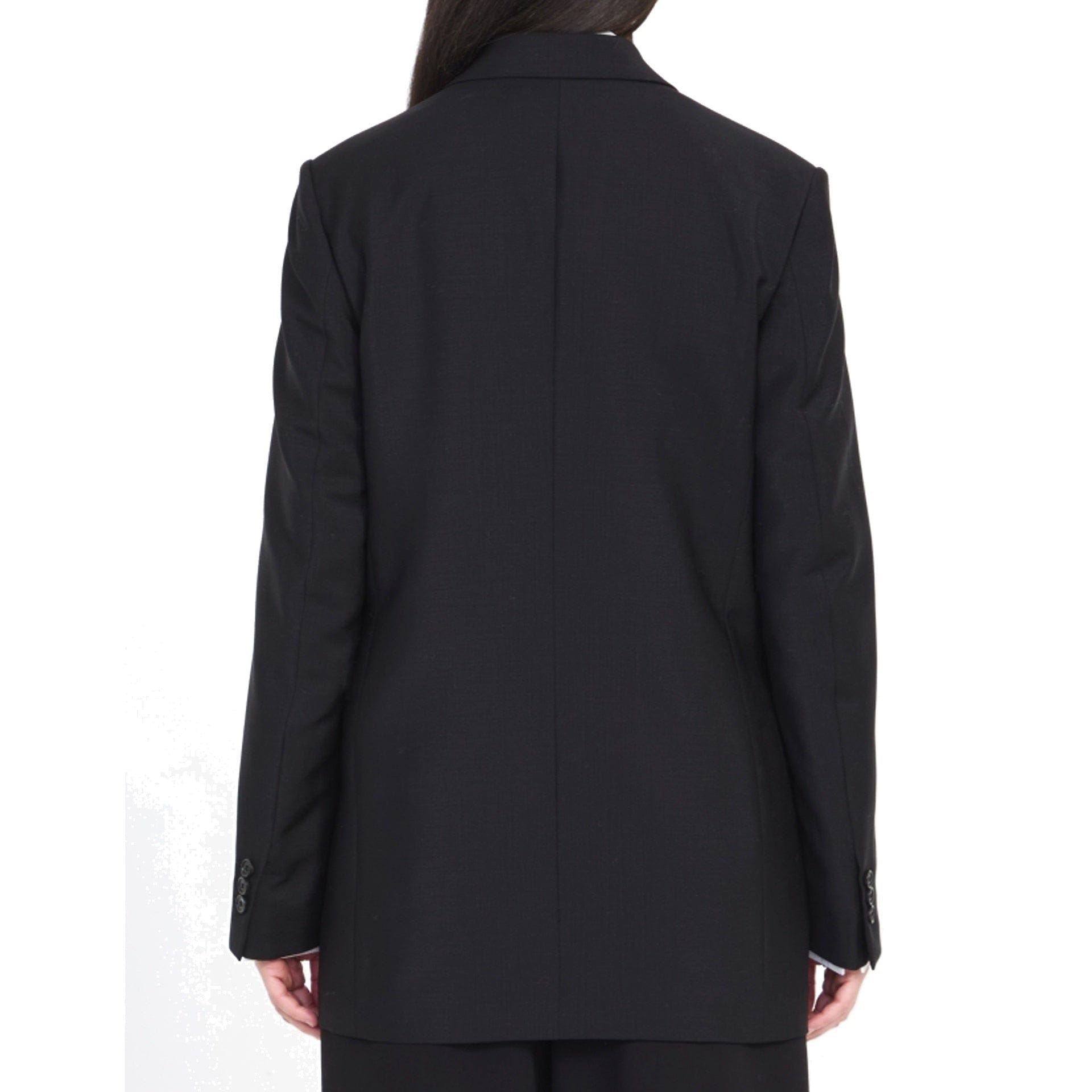 Loewe Blend Wool Double Breasted Jacket