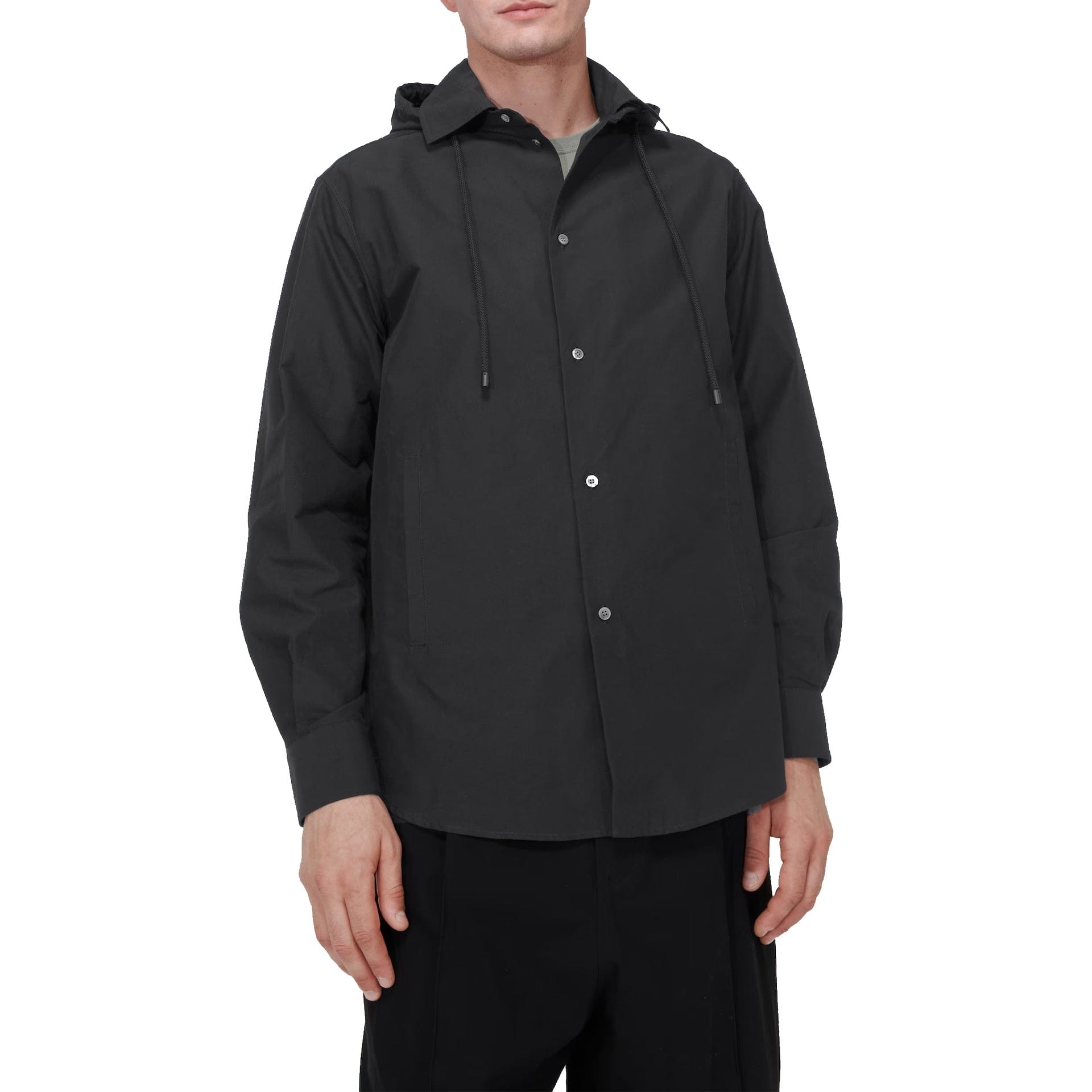 Loewe Cotton Jacket Shirt With Anagram Jacquard - alternate view