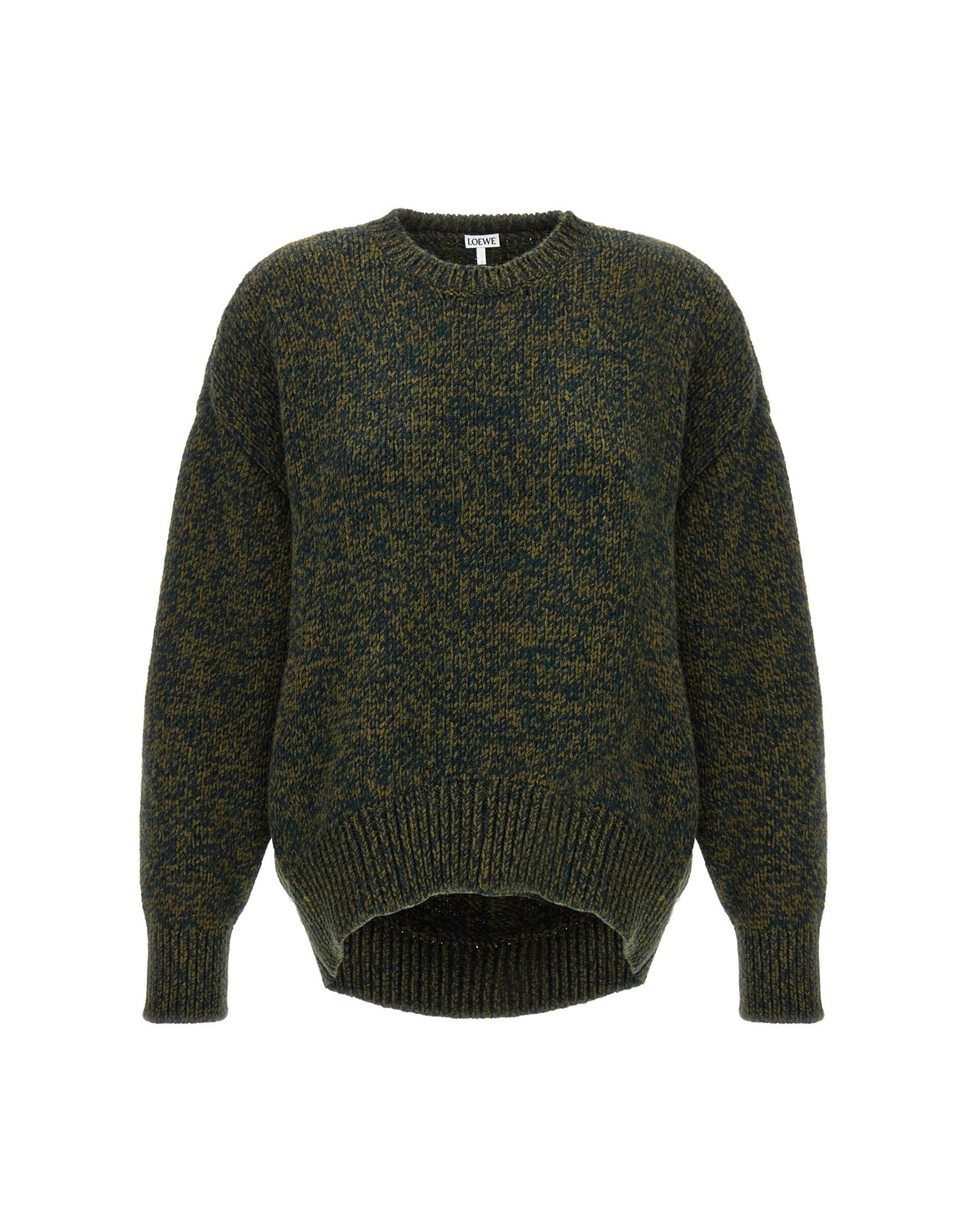 Loewe Loewe Double Neck Wool Sweater