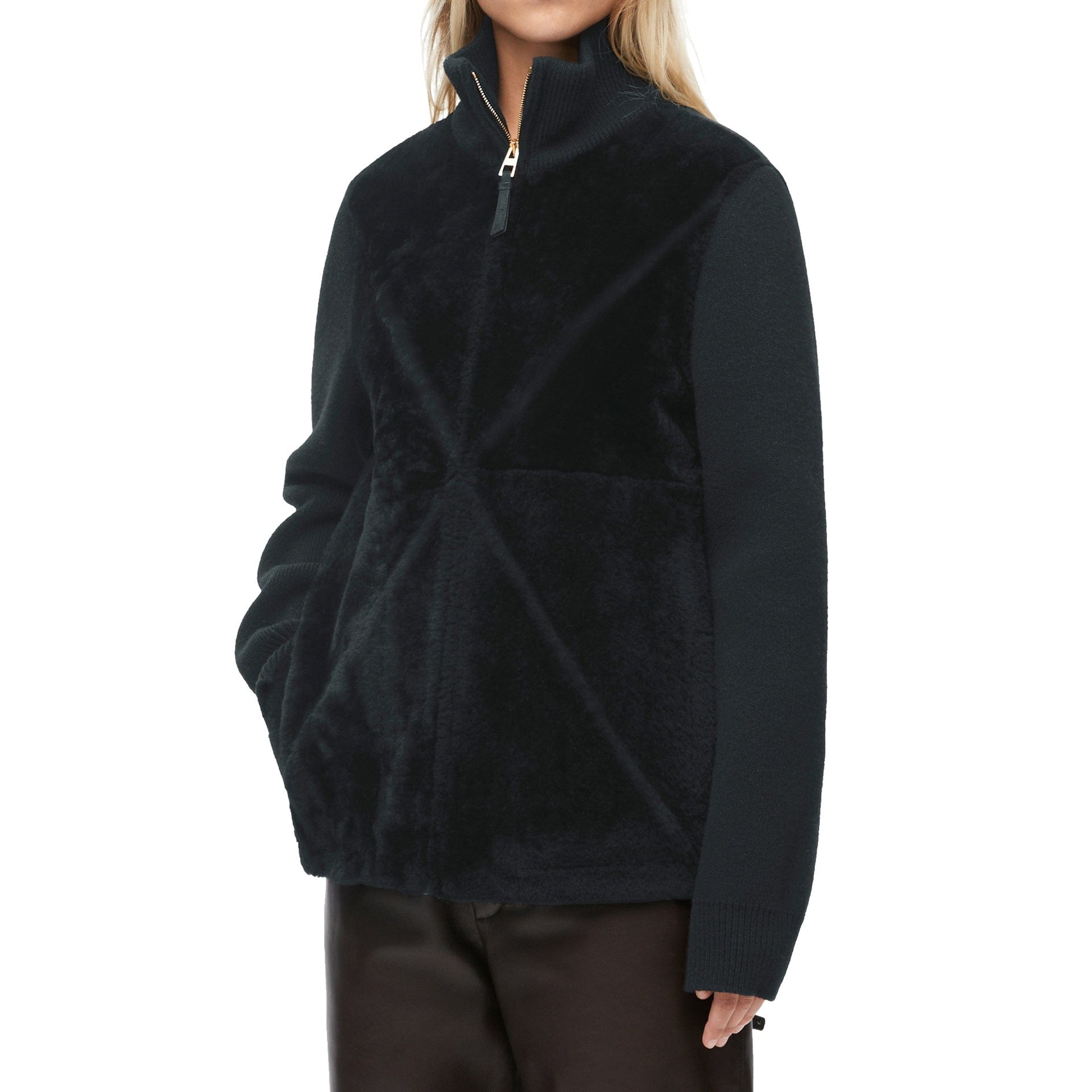 Loewe Puzzle Fold Shearling Jacket