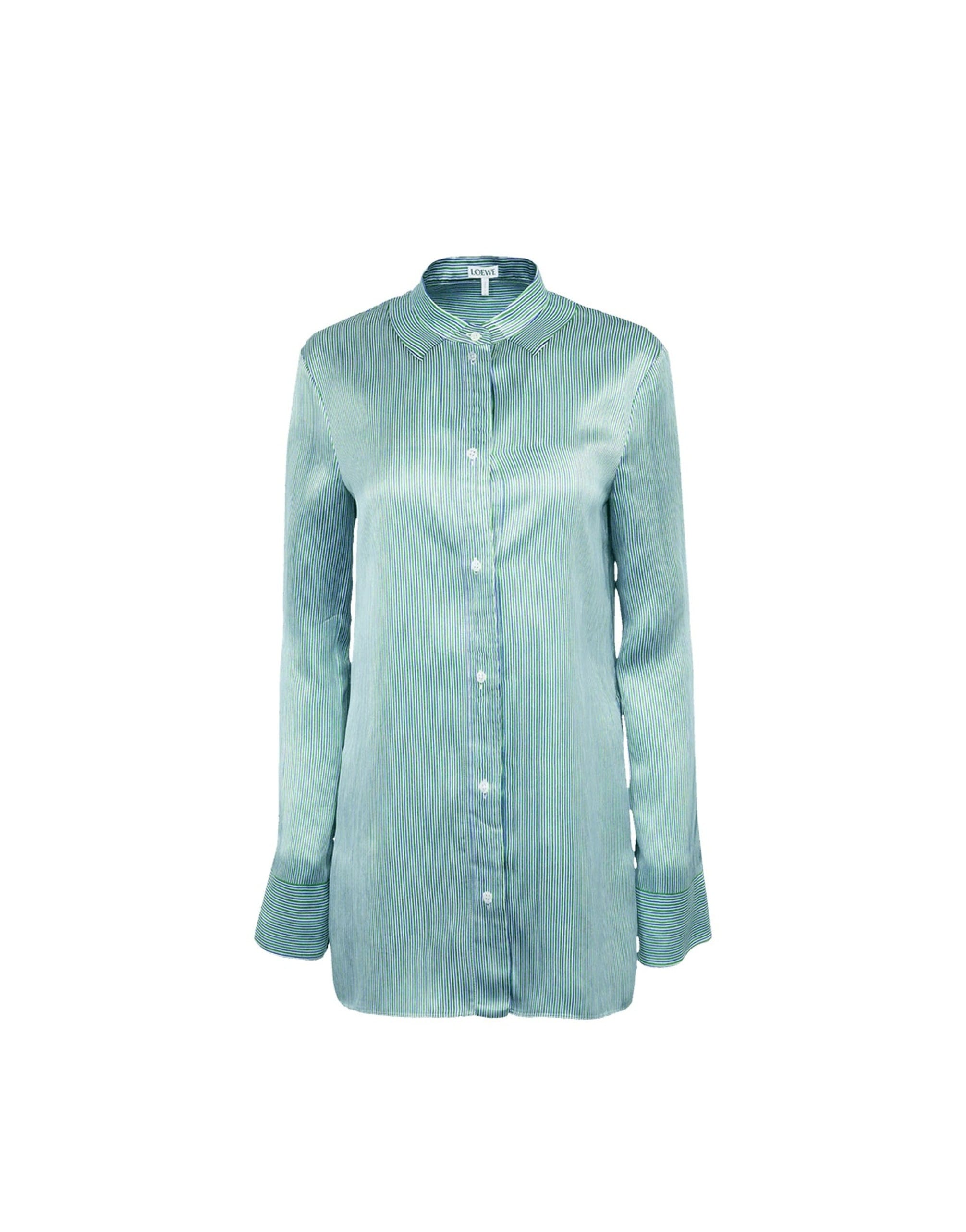Loewe Silk Blend Striped Shirt
