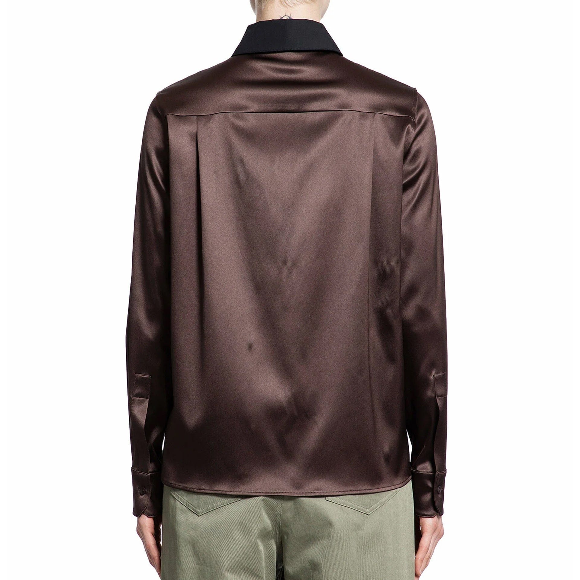 Loewe Silk Long Sleeve Button Shirt