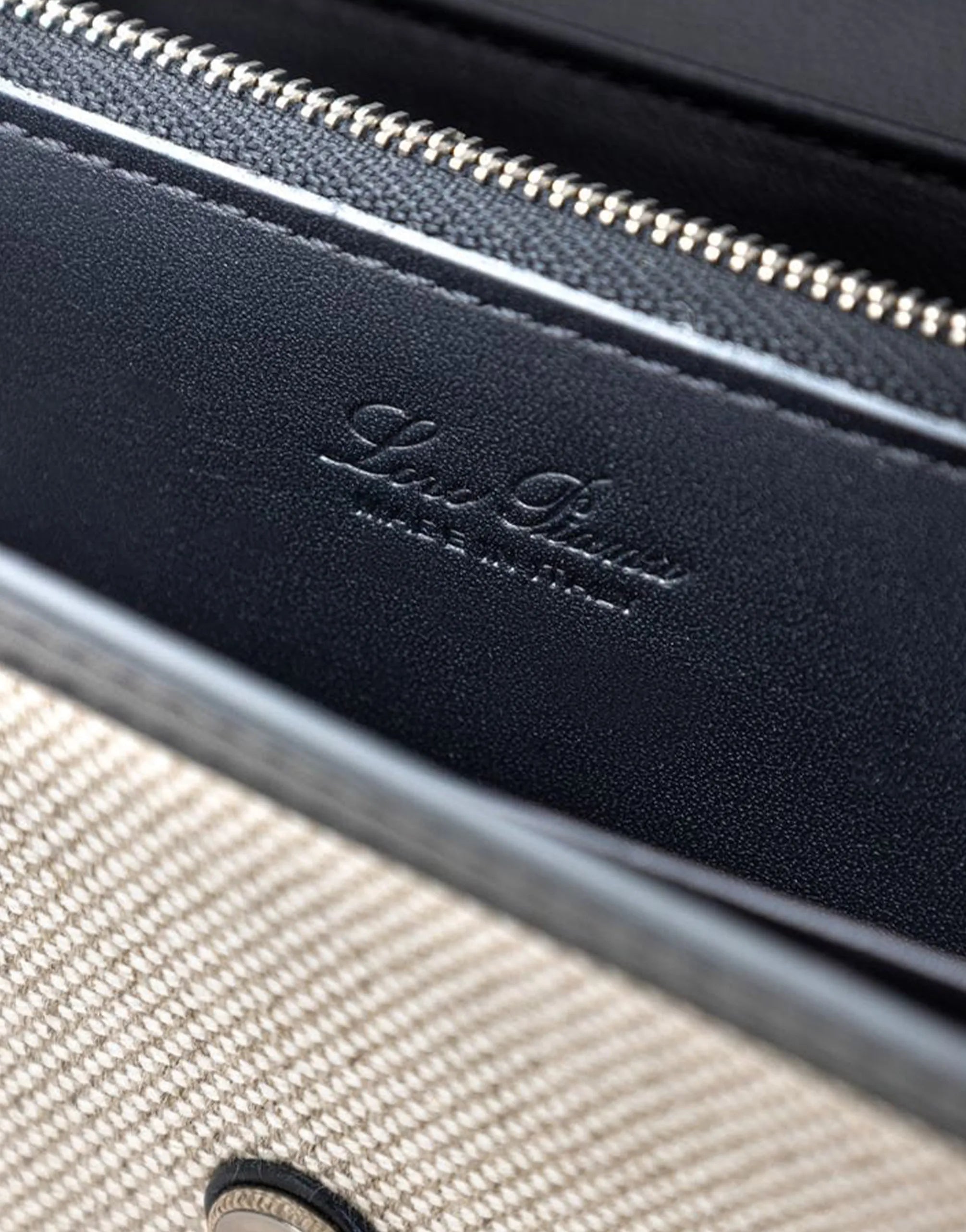 Loro Piana Loro Piana Logo Embroidered Flap Wallet