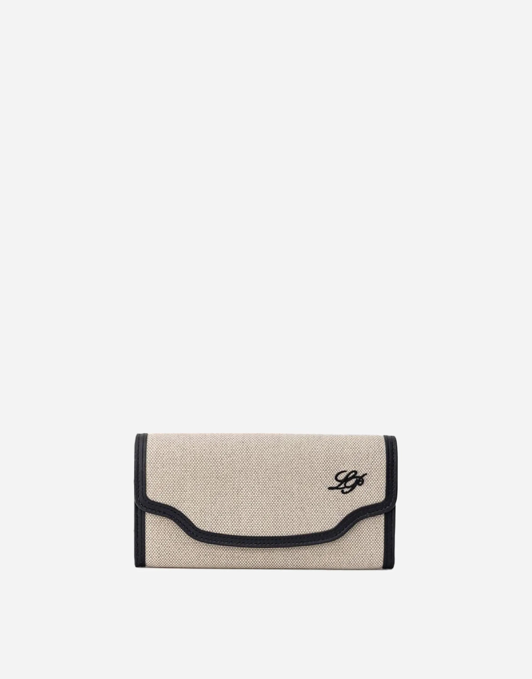 Loro Piana Loro Piana Logo Embroidered Flap Wallet