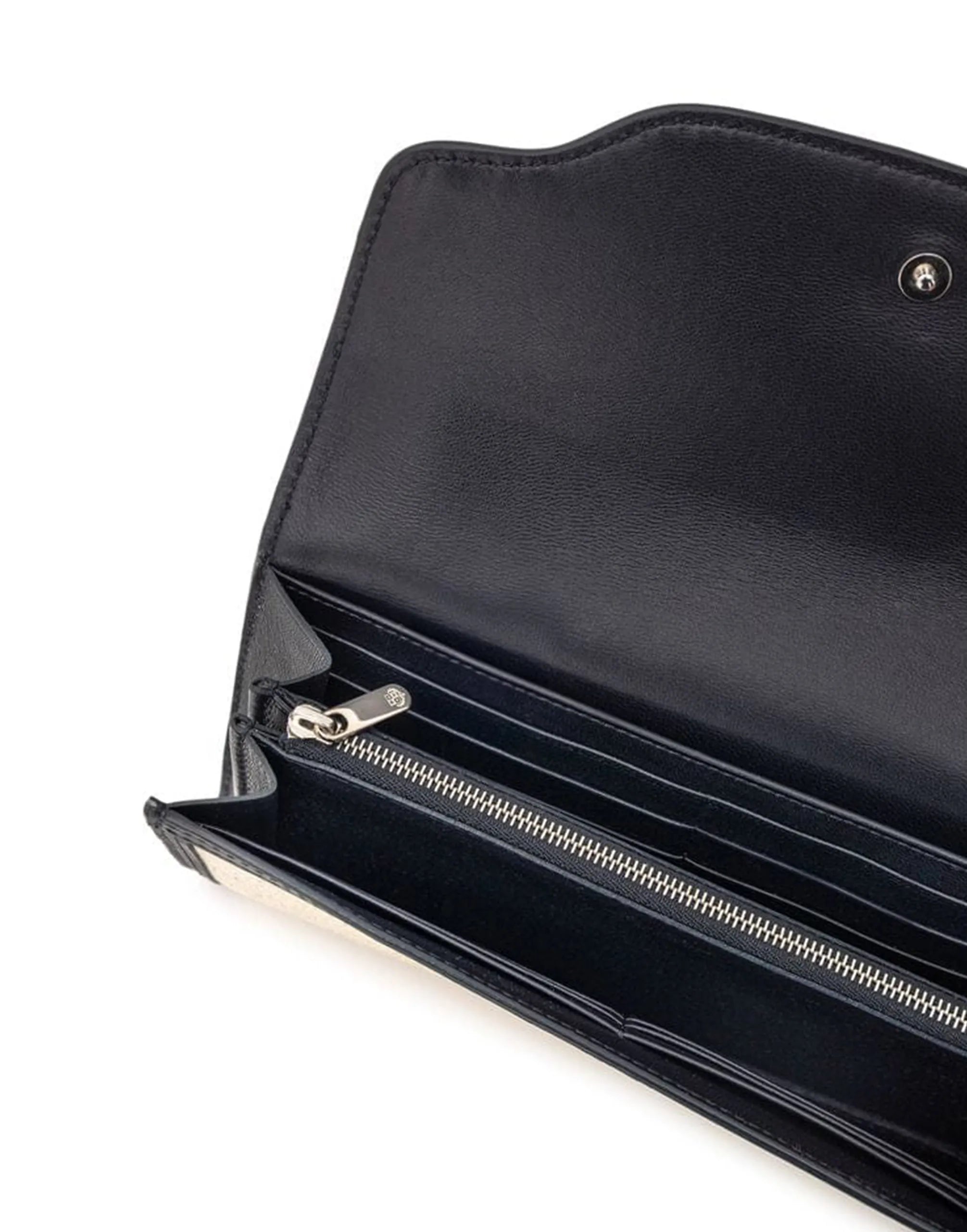 Loro Piana Loro Piana Logo Embroidered Flap Wallet
