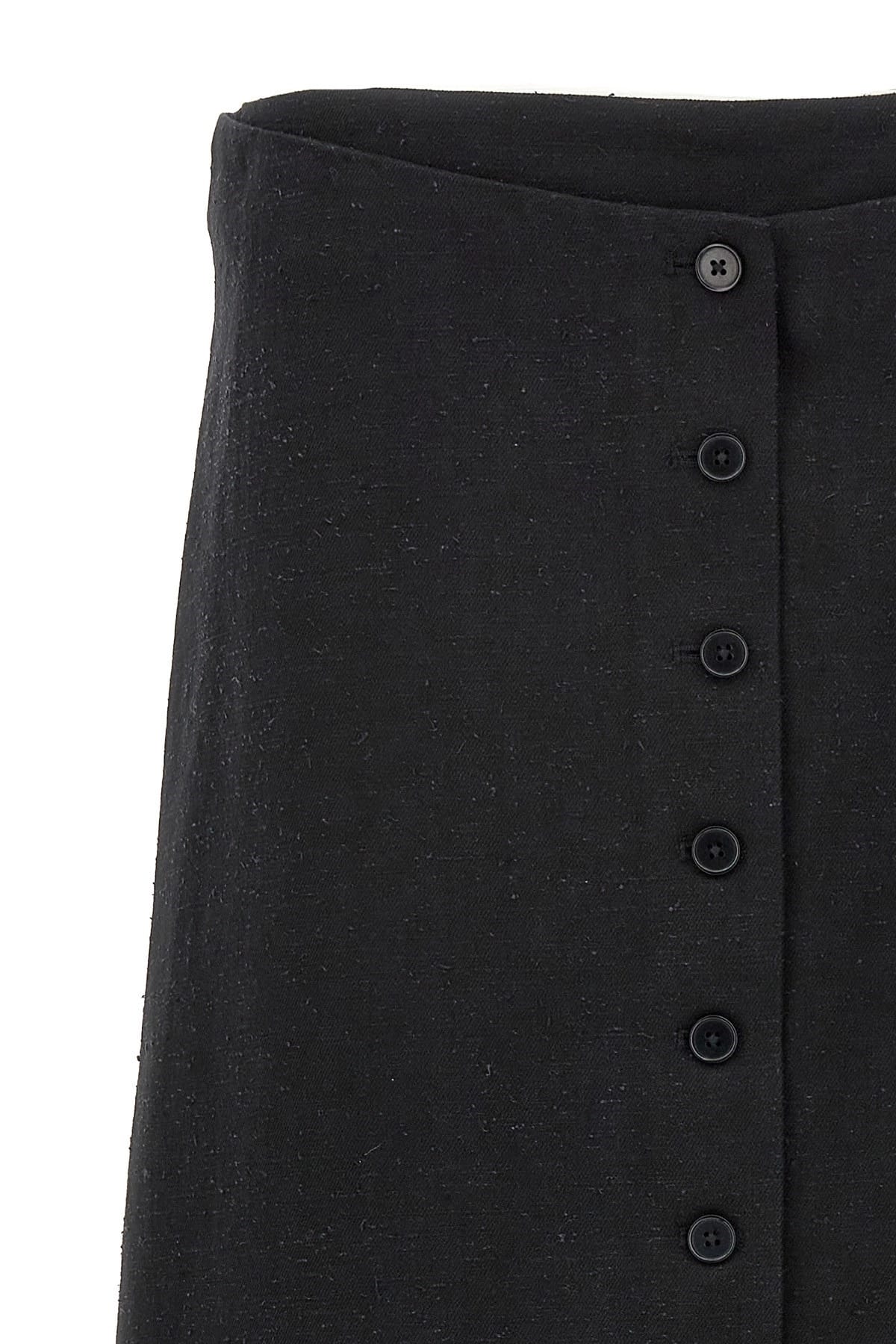 Loulou De Saison Loulou De Saison Atri Button Front Skirt