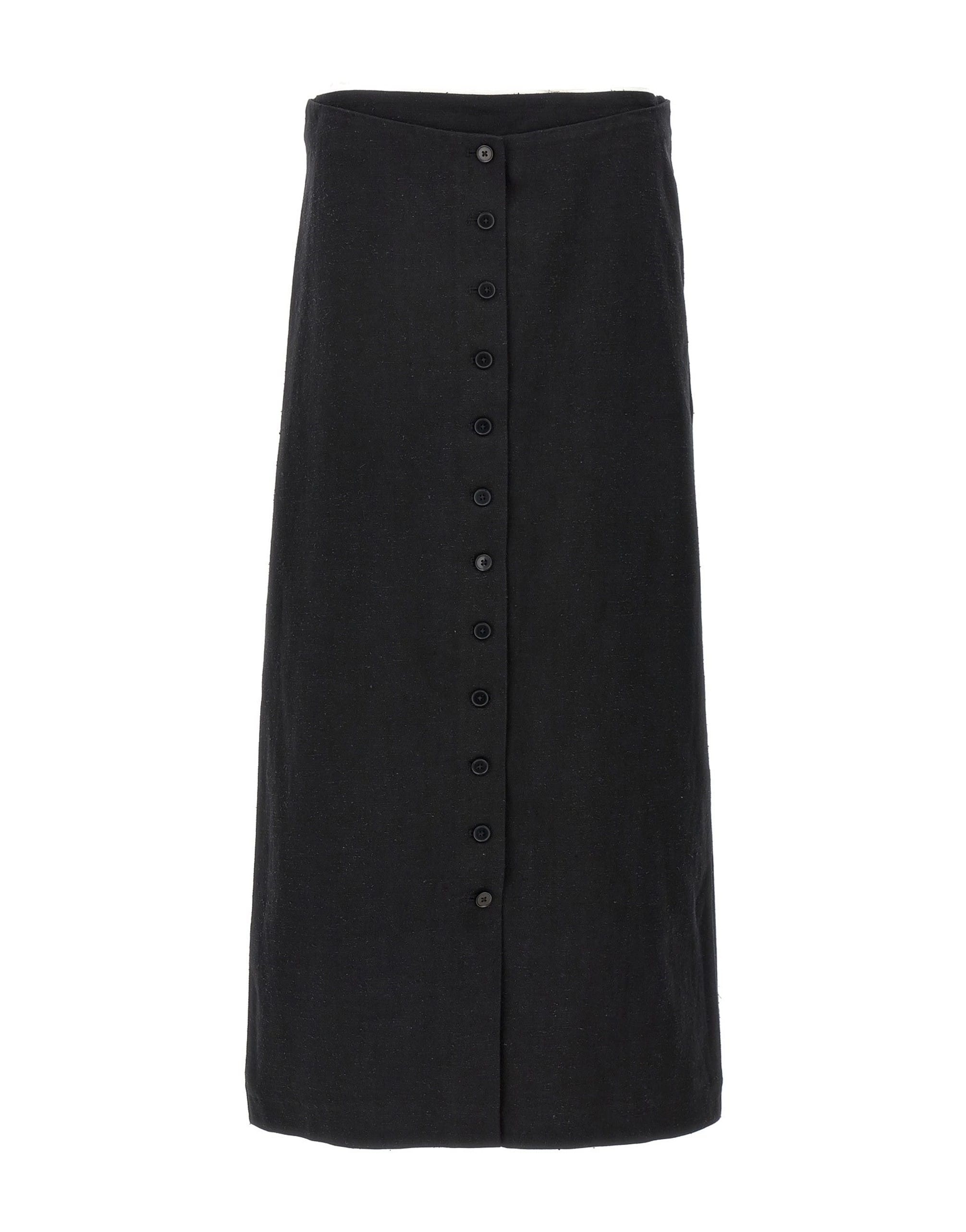 Loulou De Saison Loulou De Saison Atri Button Front Skirt