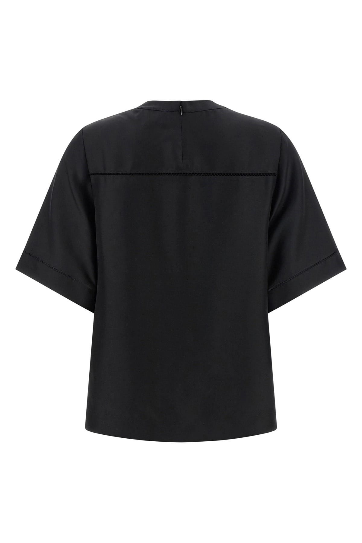 Loulou De Saison Loulou De Saison Havana Silk Twill Top