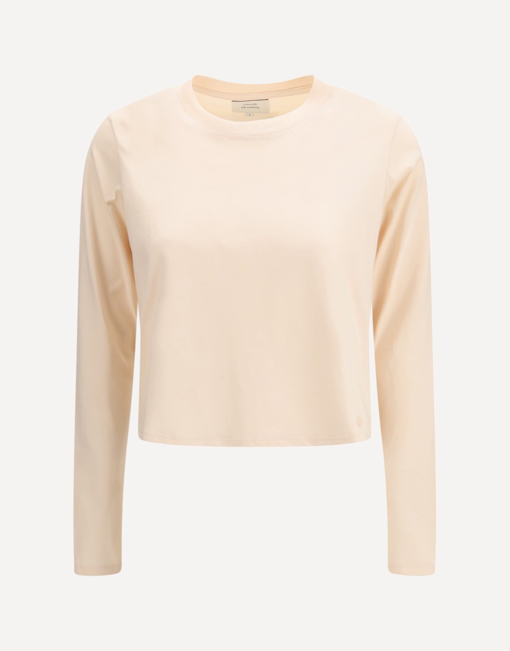 Loulou De Saison Masal Cropped Long Sleeve T-Shirt