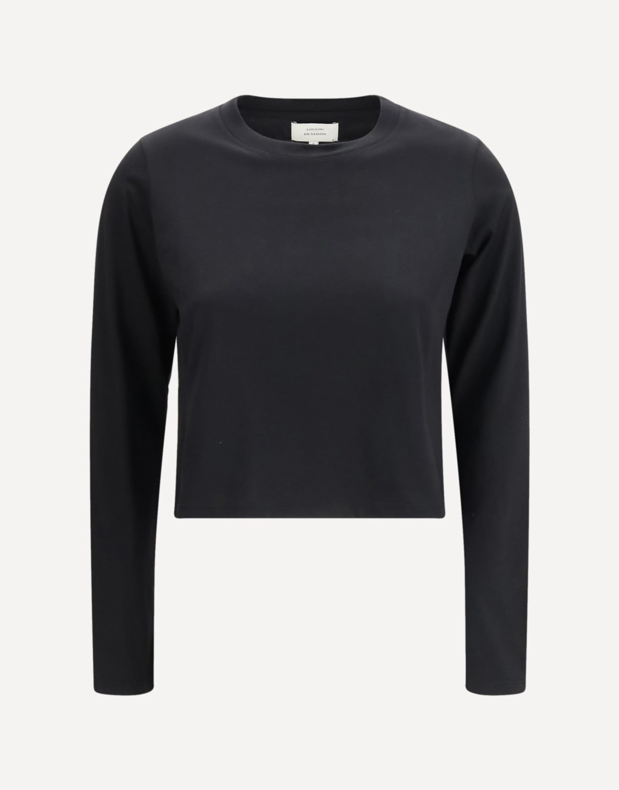 Loulou De Saison Masal Cropped Long-Sleeve T-Shirt
