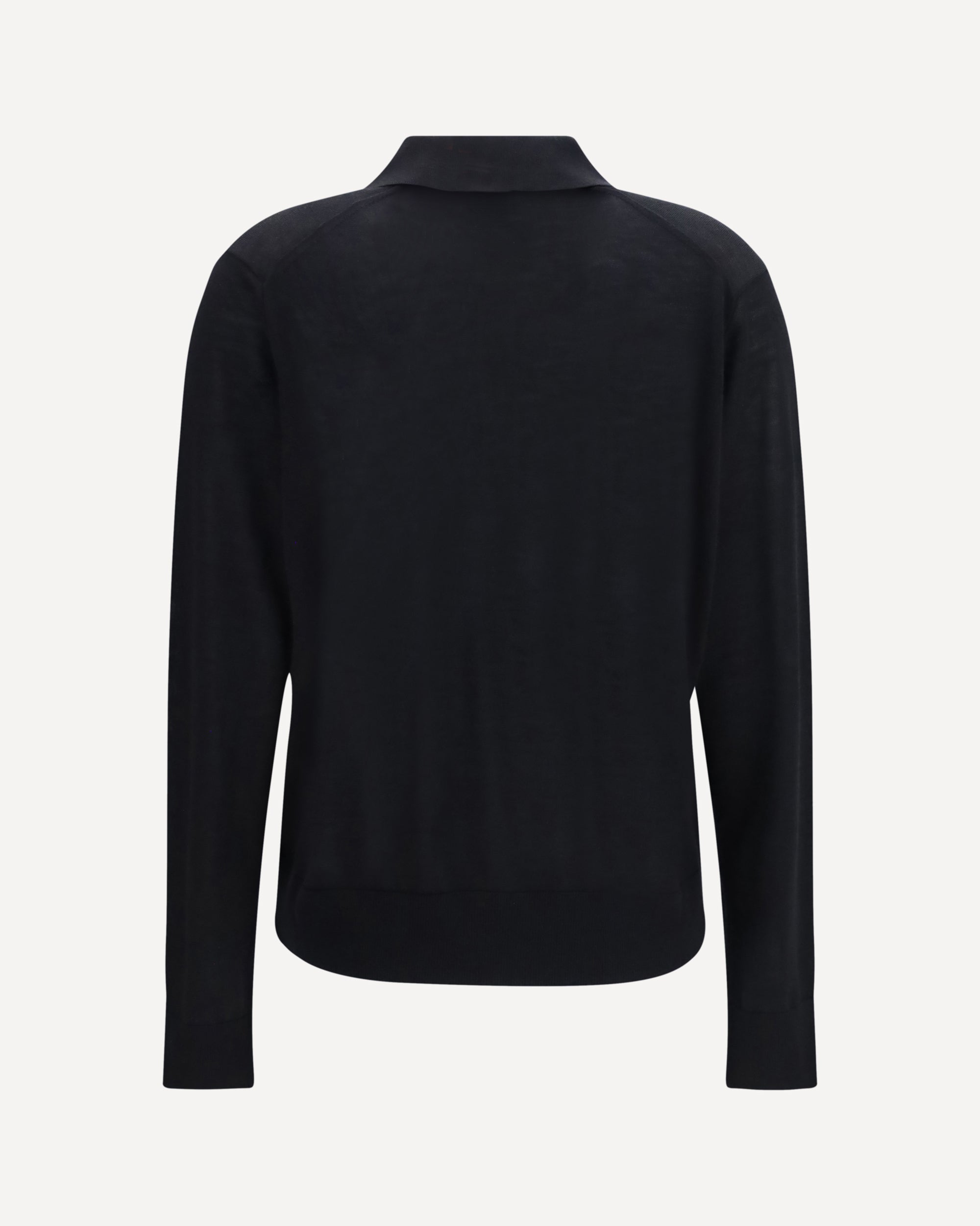 Loulou De Saison Miles Fine-Knit Polo - alternate view