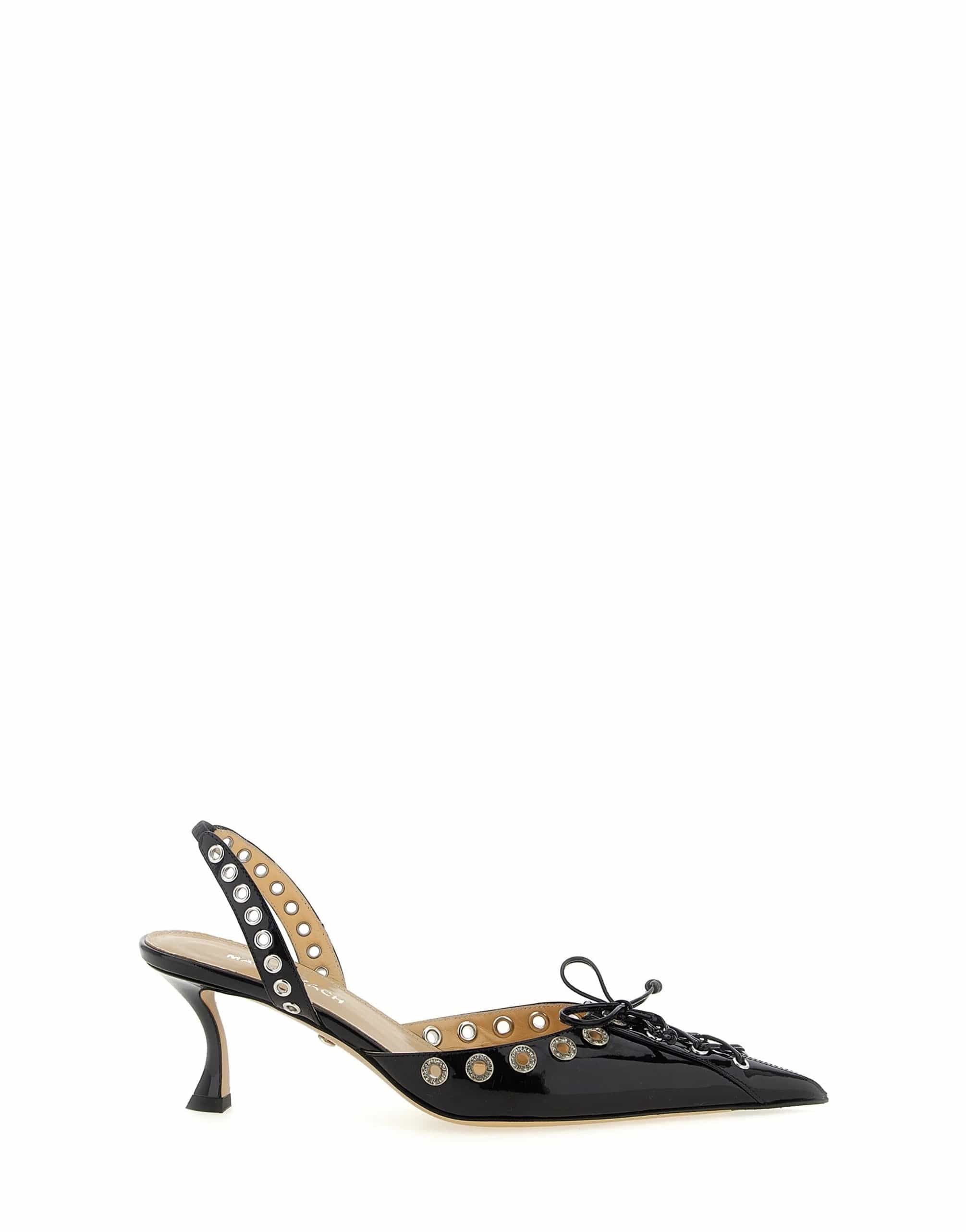 MACH & MACH MACH & MACH Crystalized Corset Slingback
