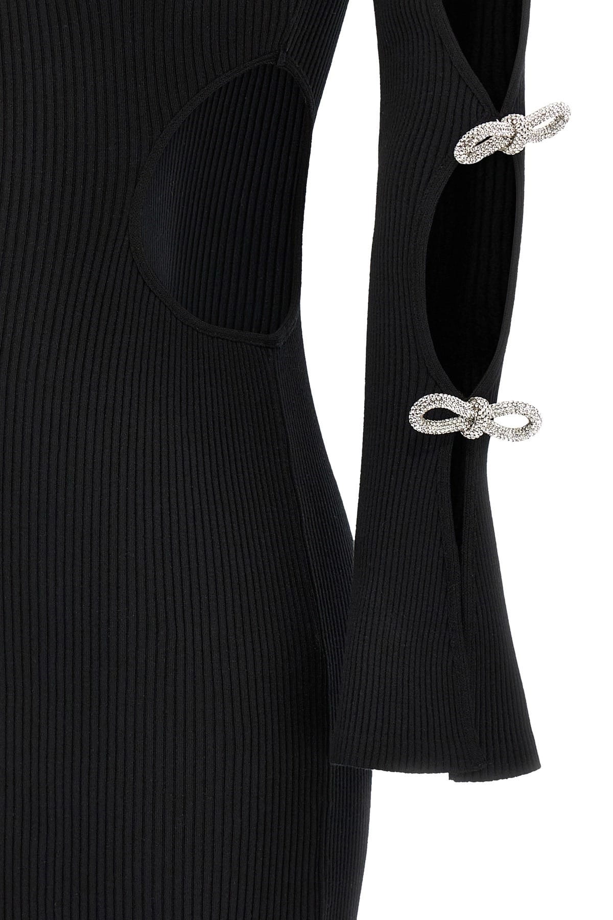 MACH & MACH MACH & MACH Cut-Out Crystal Bow Dress
