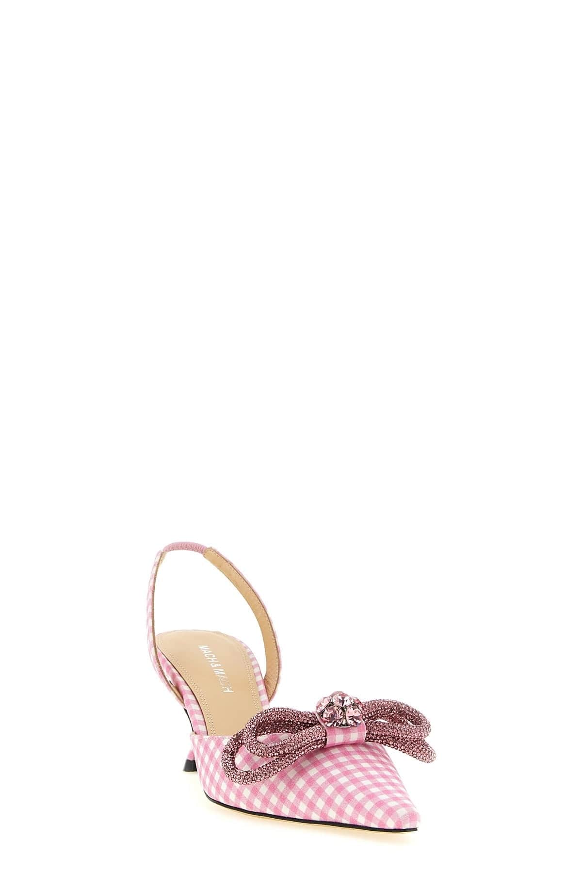 MACH & MACH MACH & MACH Double Bow Slingback