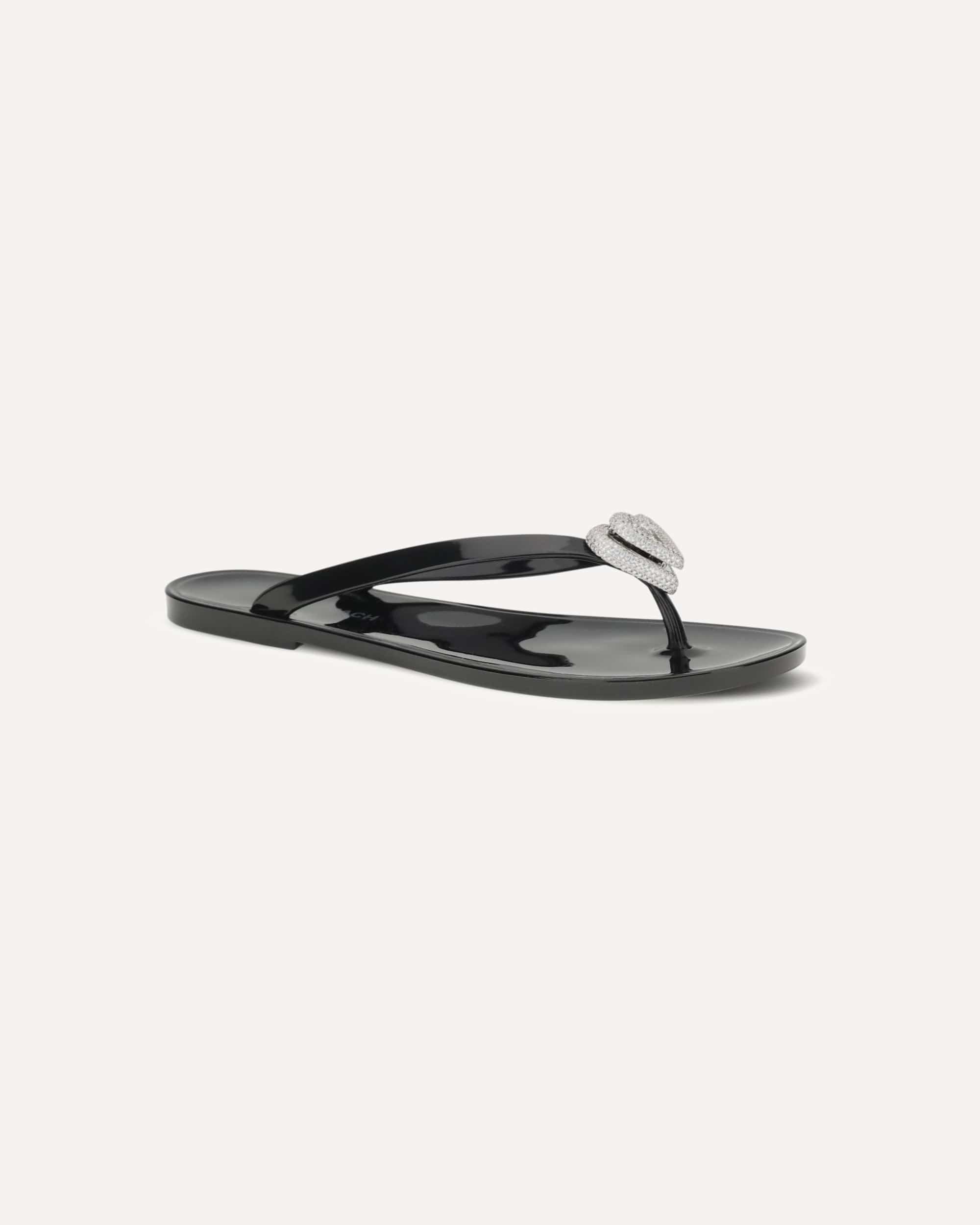MACH & MACH Double Heart Zehensteg-Sandalen - alternate view
