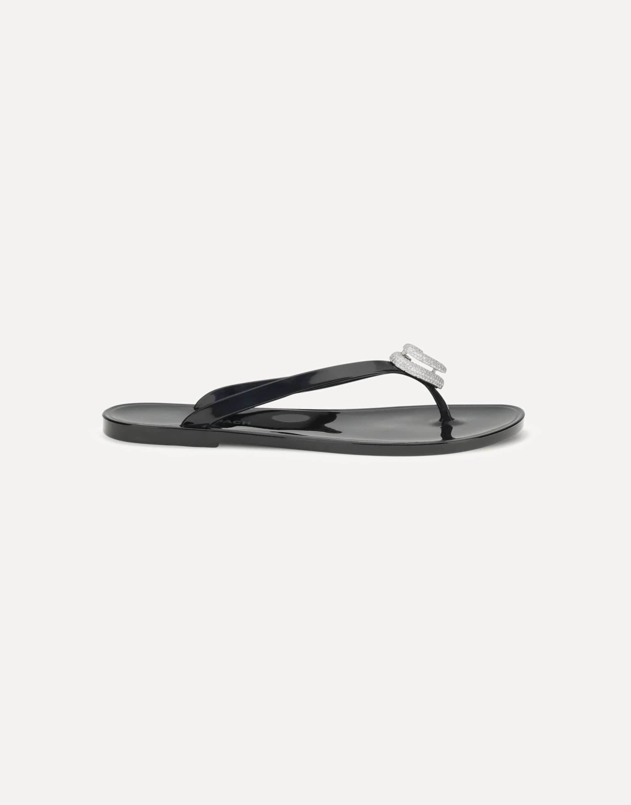 MACH & MACH MACH & MACH Double Heart Thong Sandals