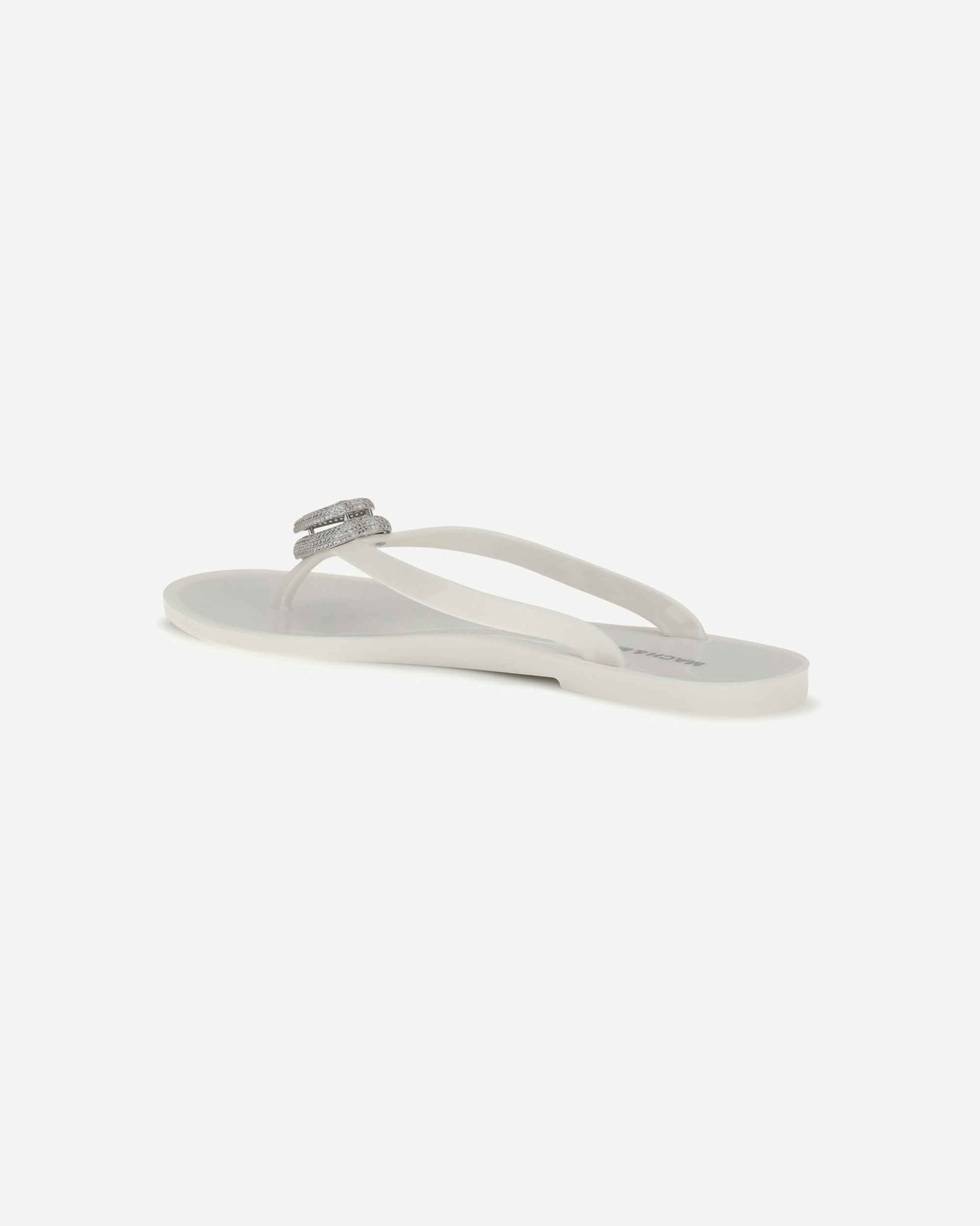 MACH & MACH MACH & MACH Double Heart Thong Sandals