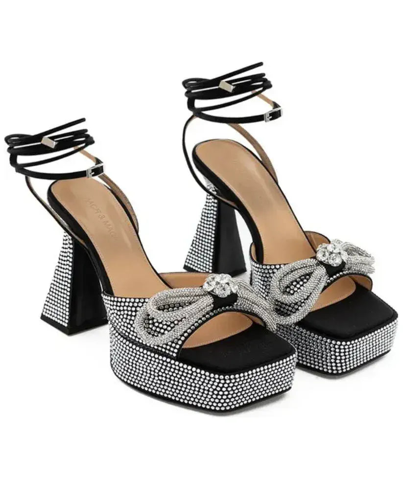 MACH & MACH Platform Sandals - alternate view