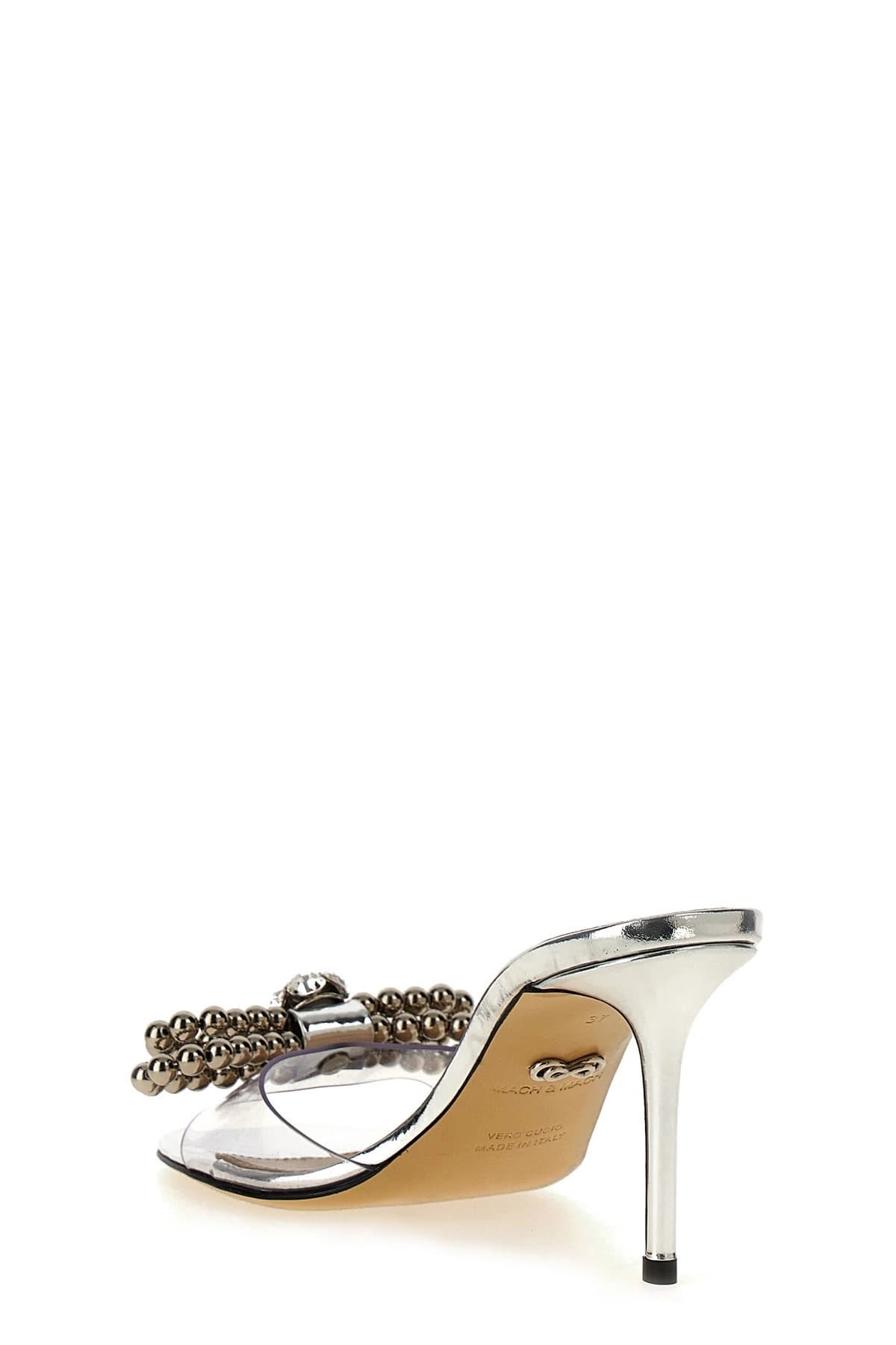 MACH & MACH MACH & MACH Stud Bow Sandals