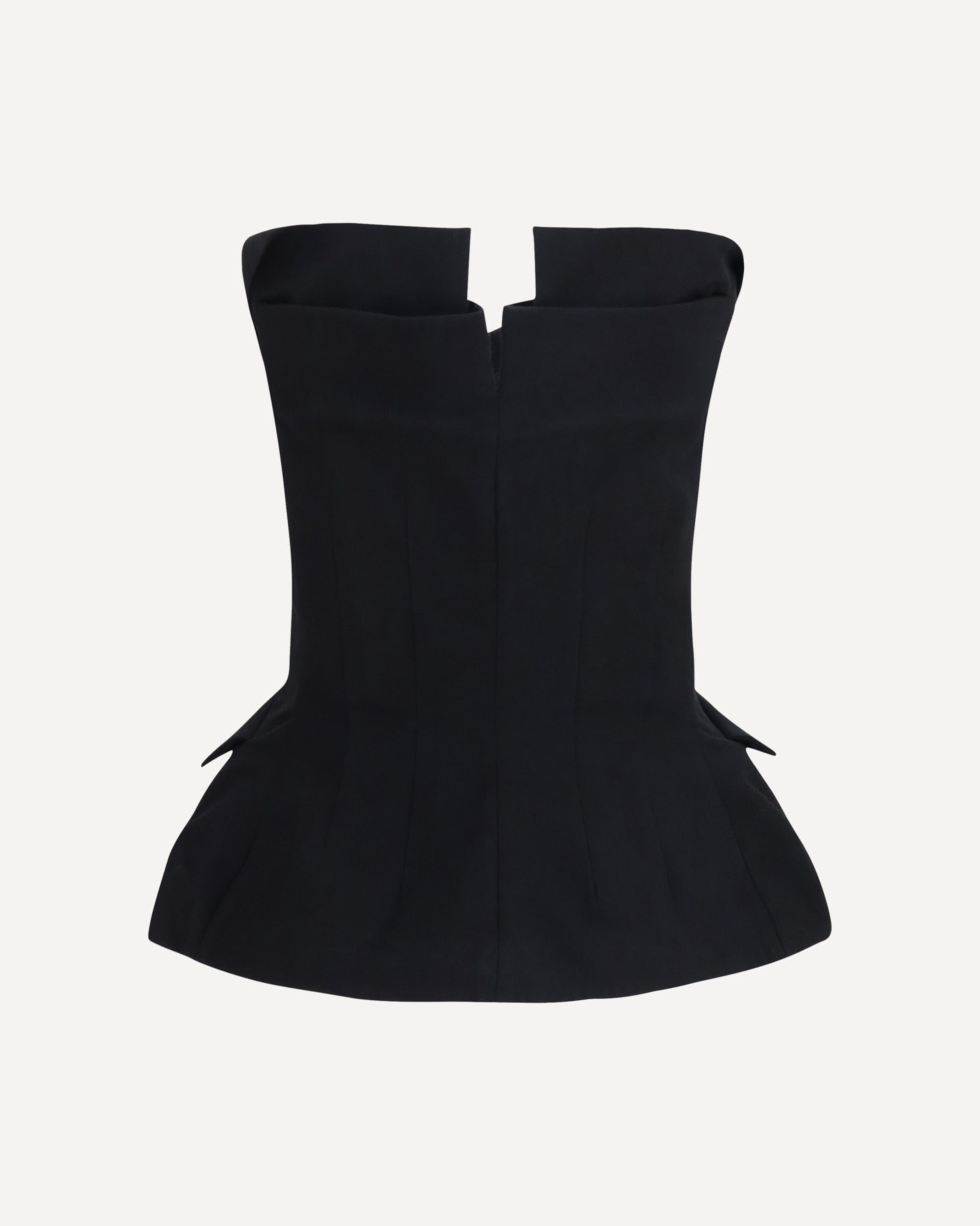 Magda Butrym Cotton Bustier Corset Top