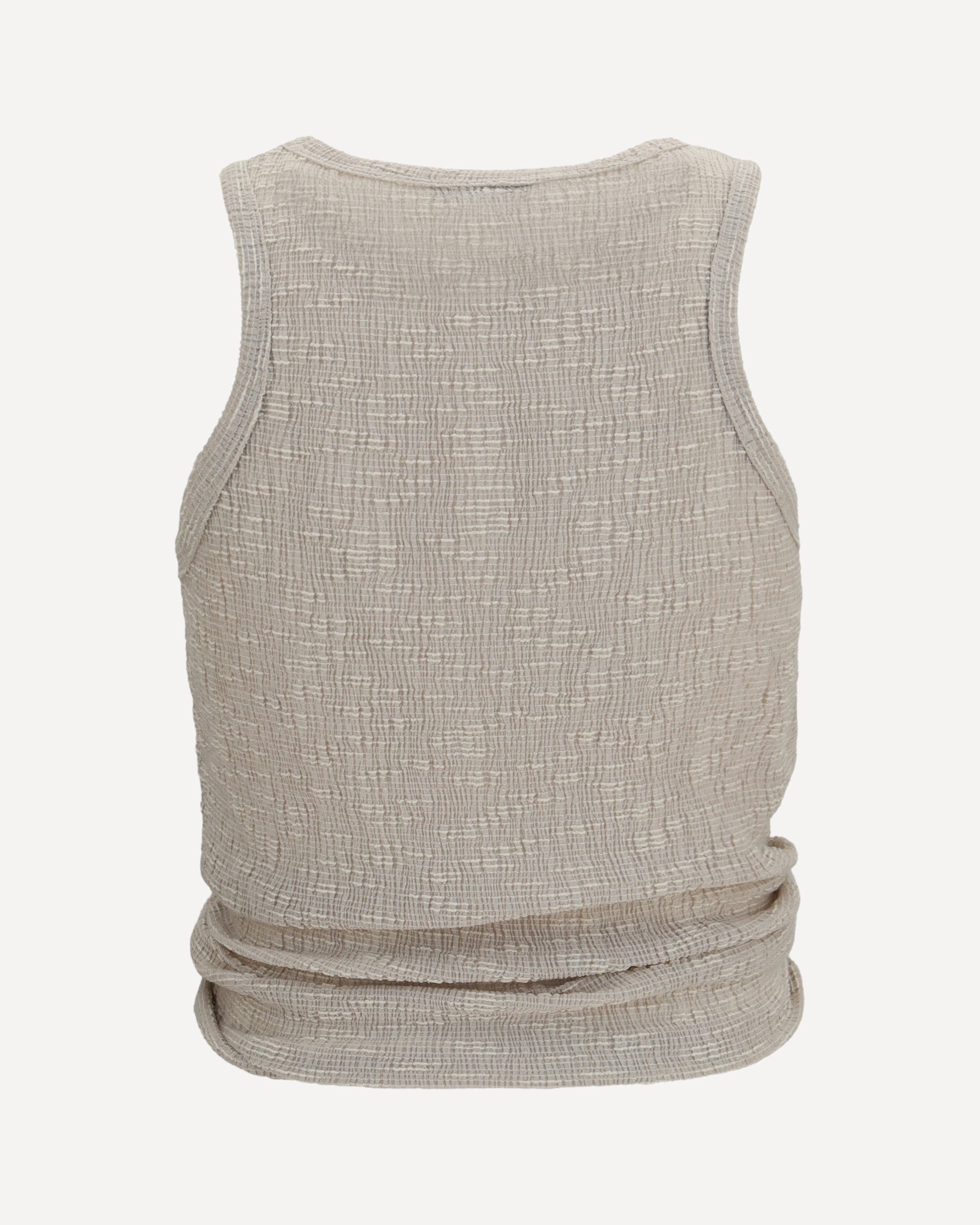 Magda Butrym Crêpe Top With Knot - alternate view